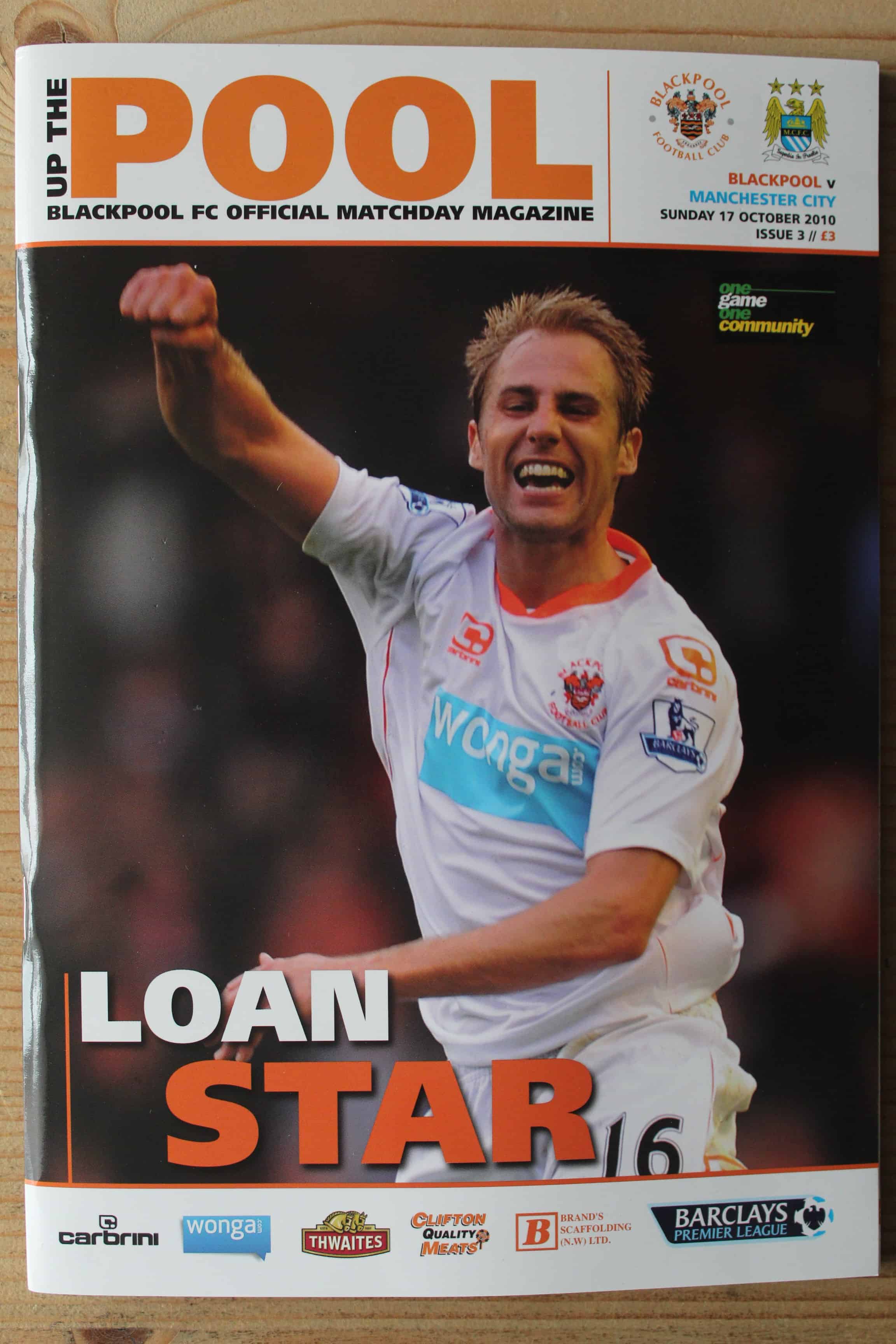 Blackpool FC v Manchester City FC