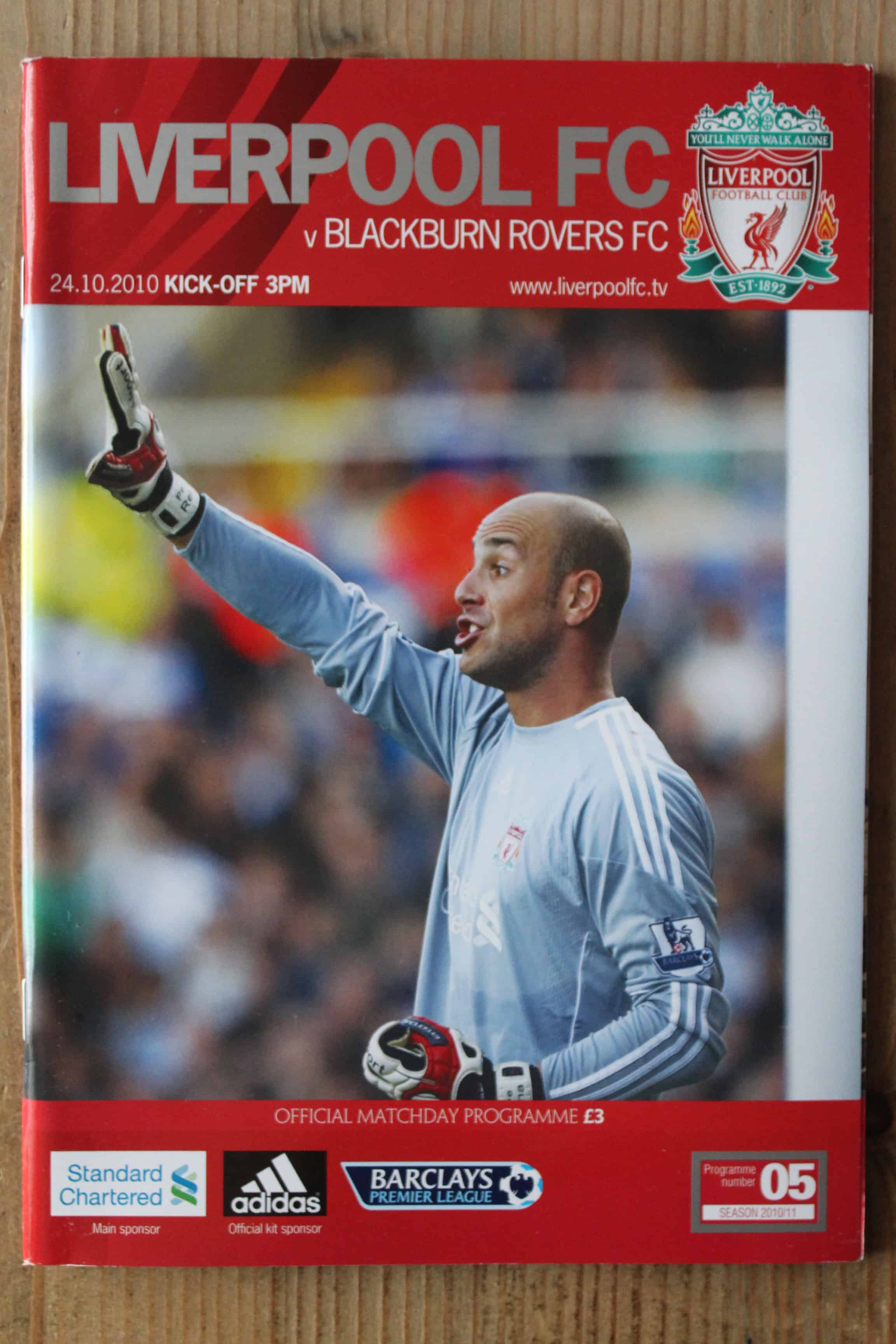 Liverpool FC v Blackburn Rovers FC