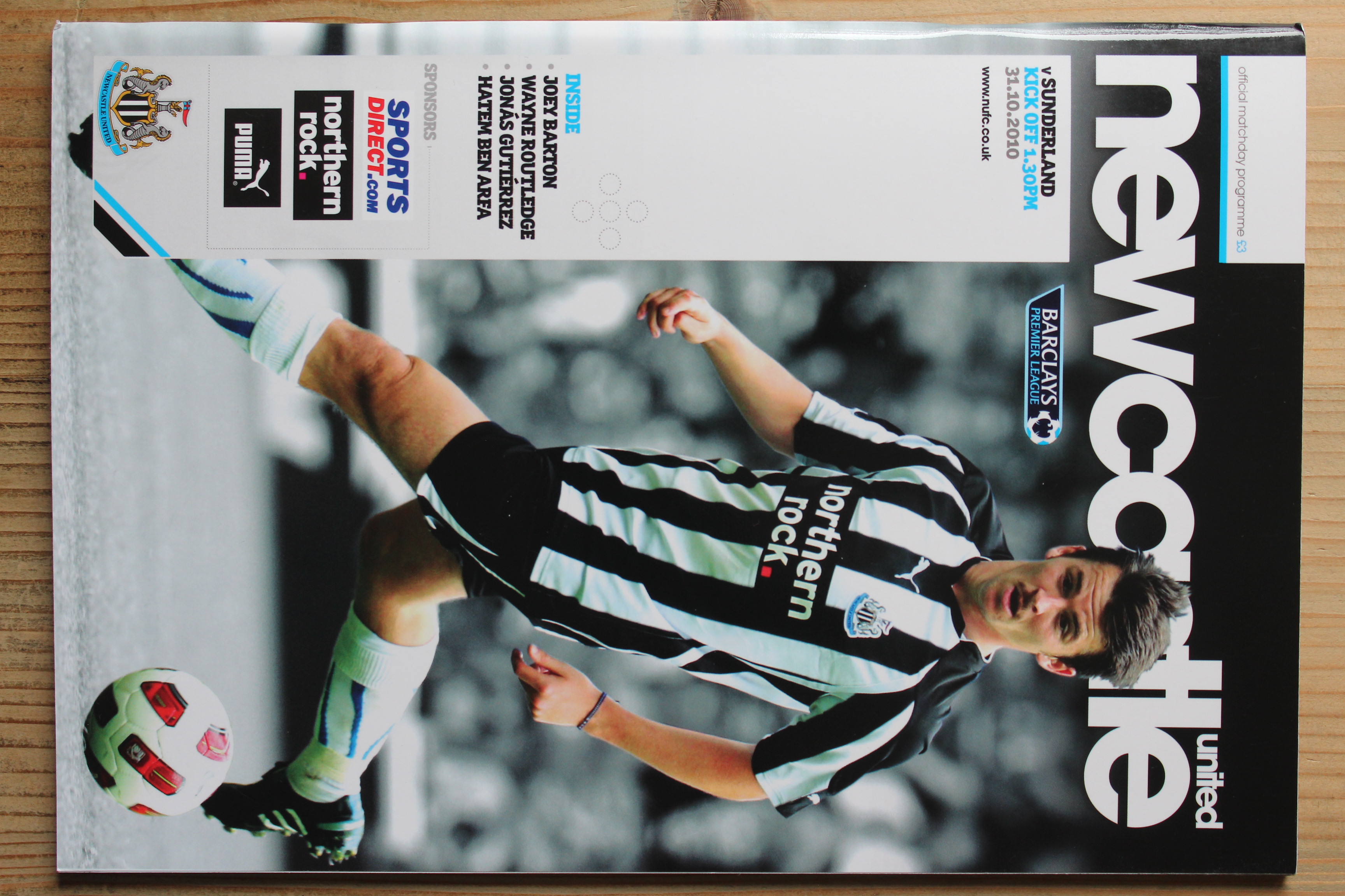 Newcastle United FC v Sunderland FC