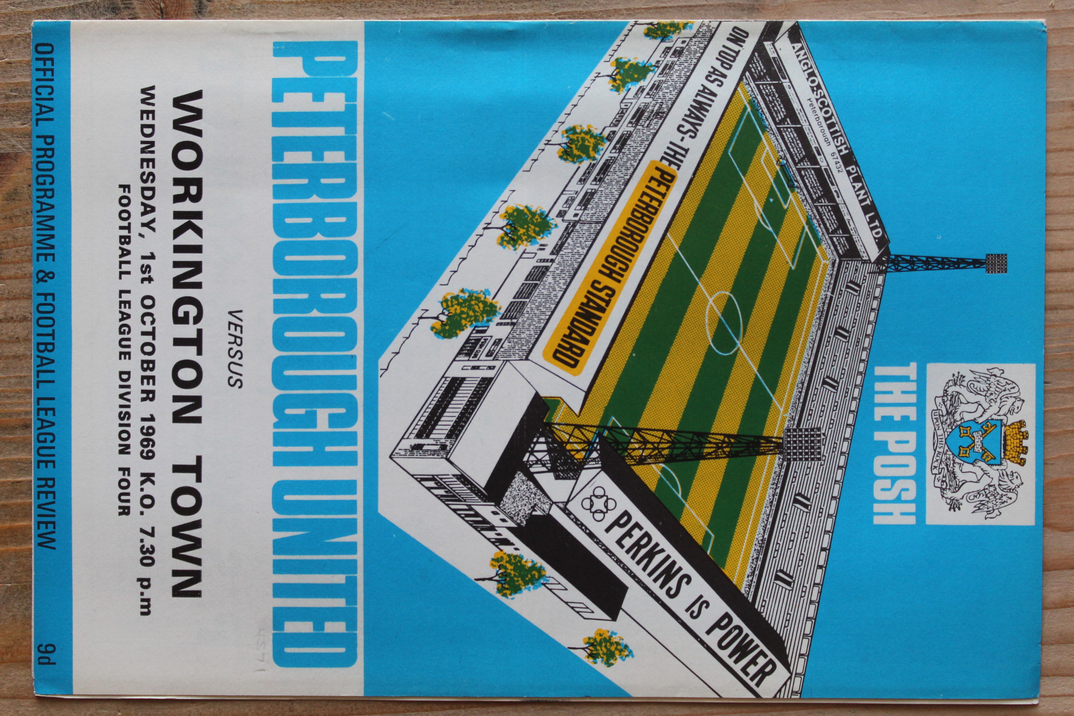 Peterborough United FC v Workington