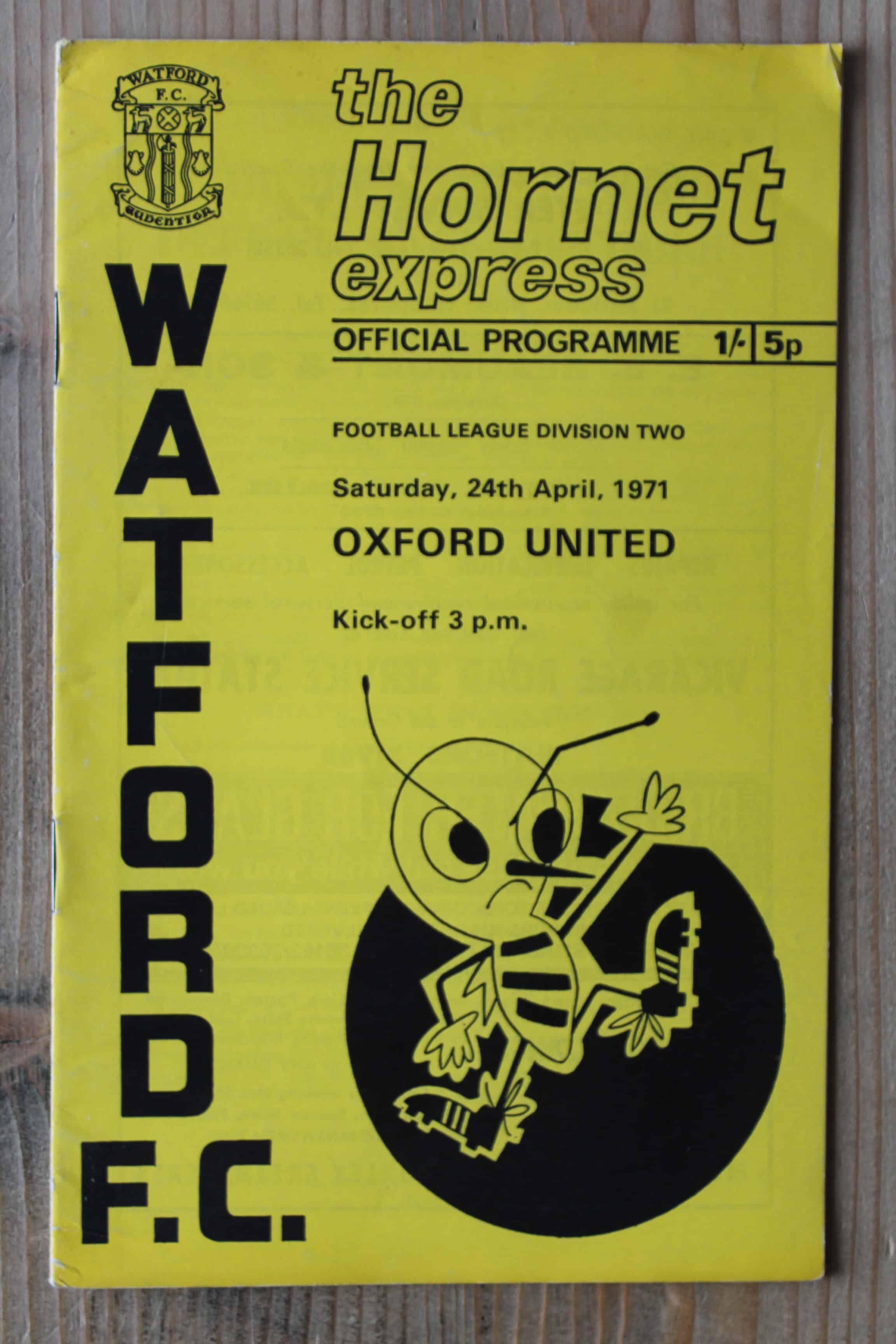 Watford FC v Oxford United FC