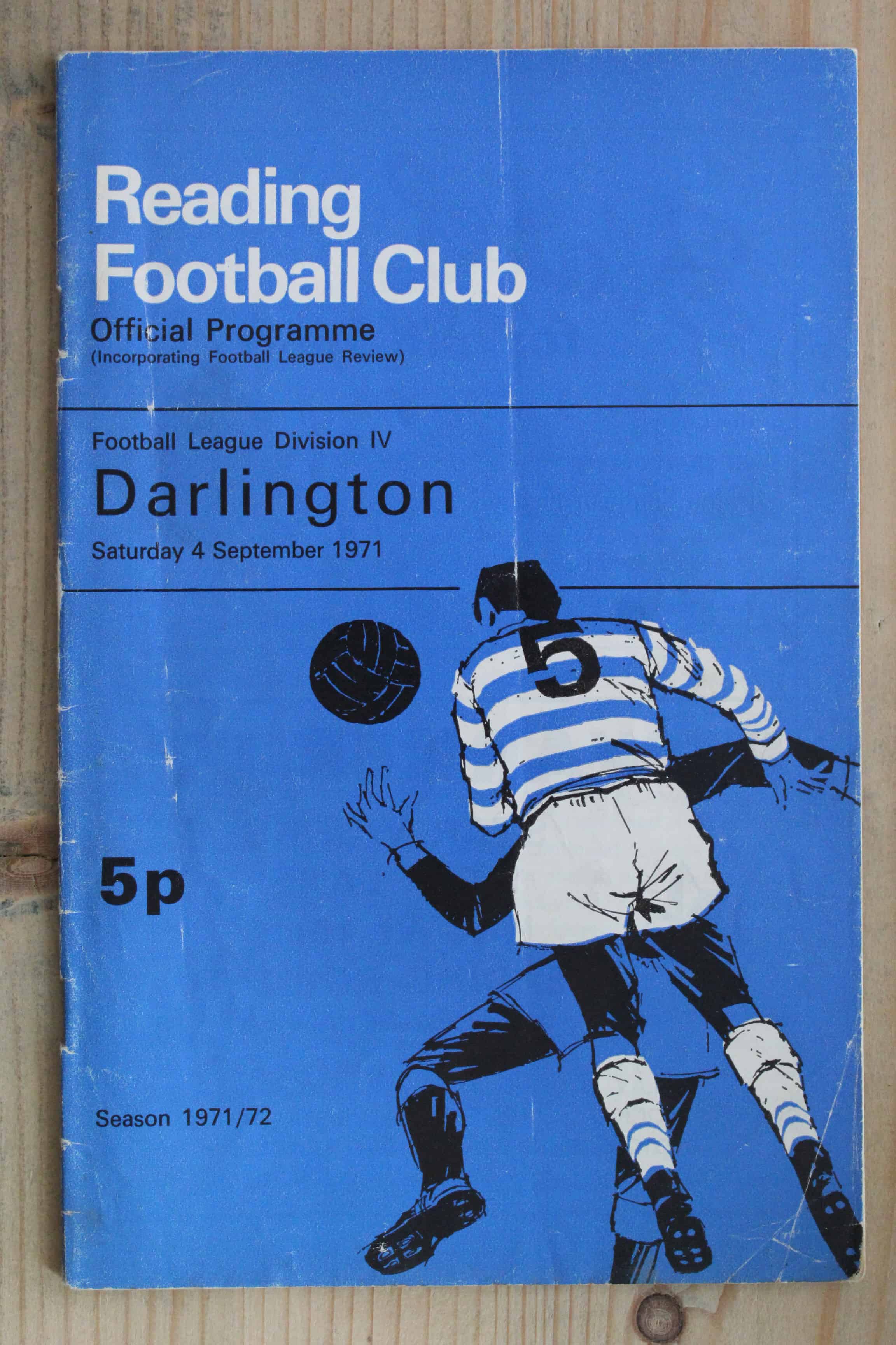 Reading FC v Darlington FC