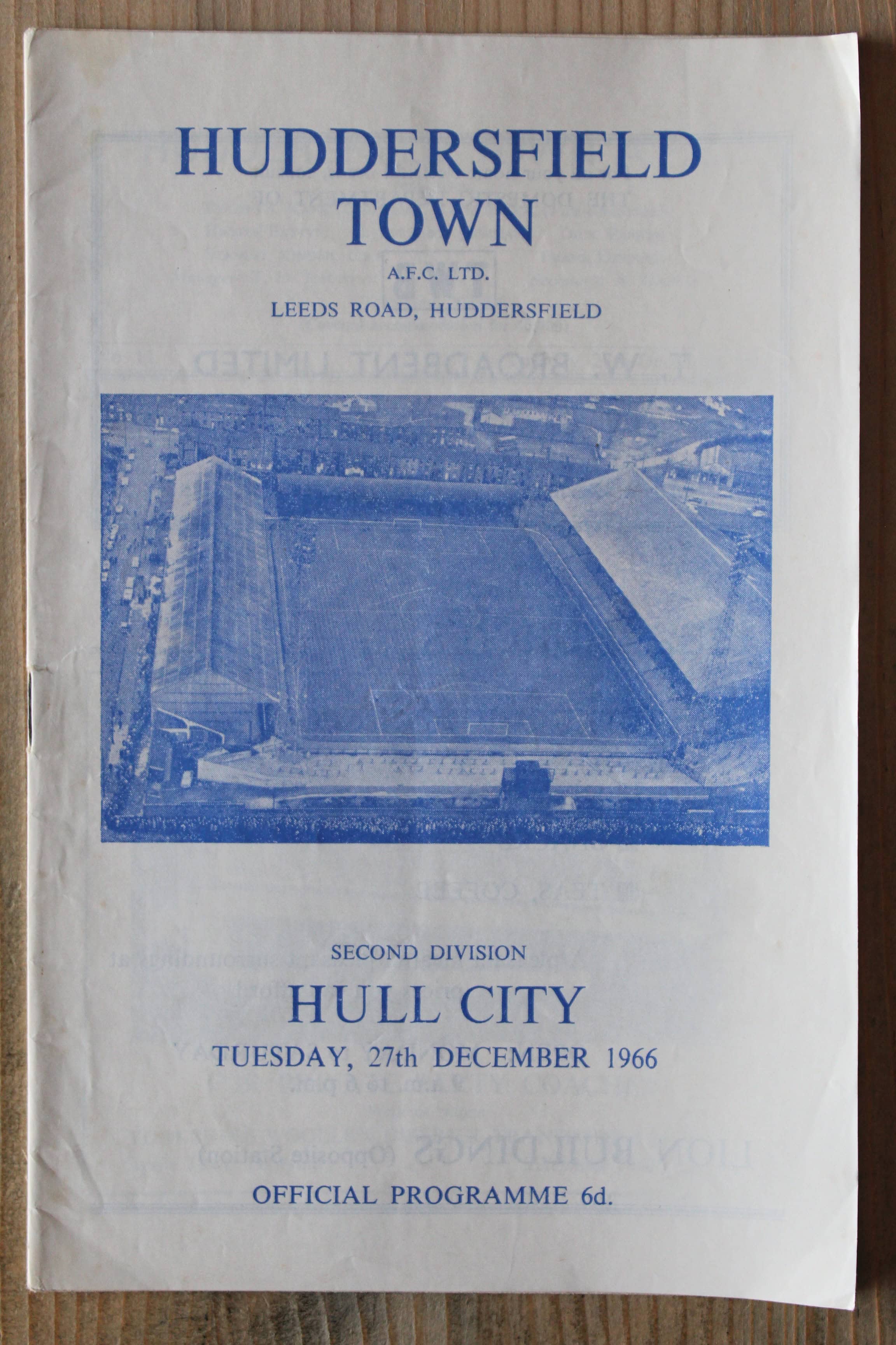 Huddersfield Town FC v Hull City FC