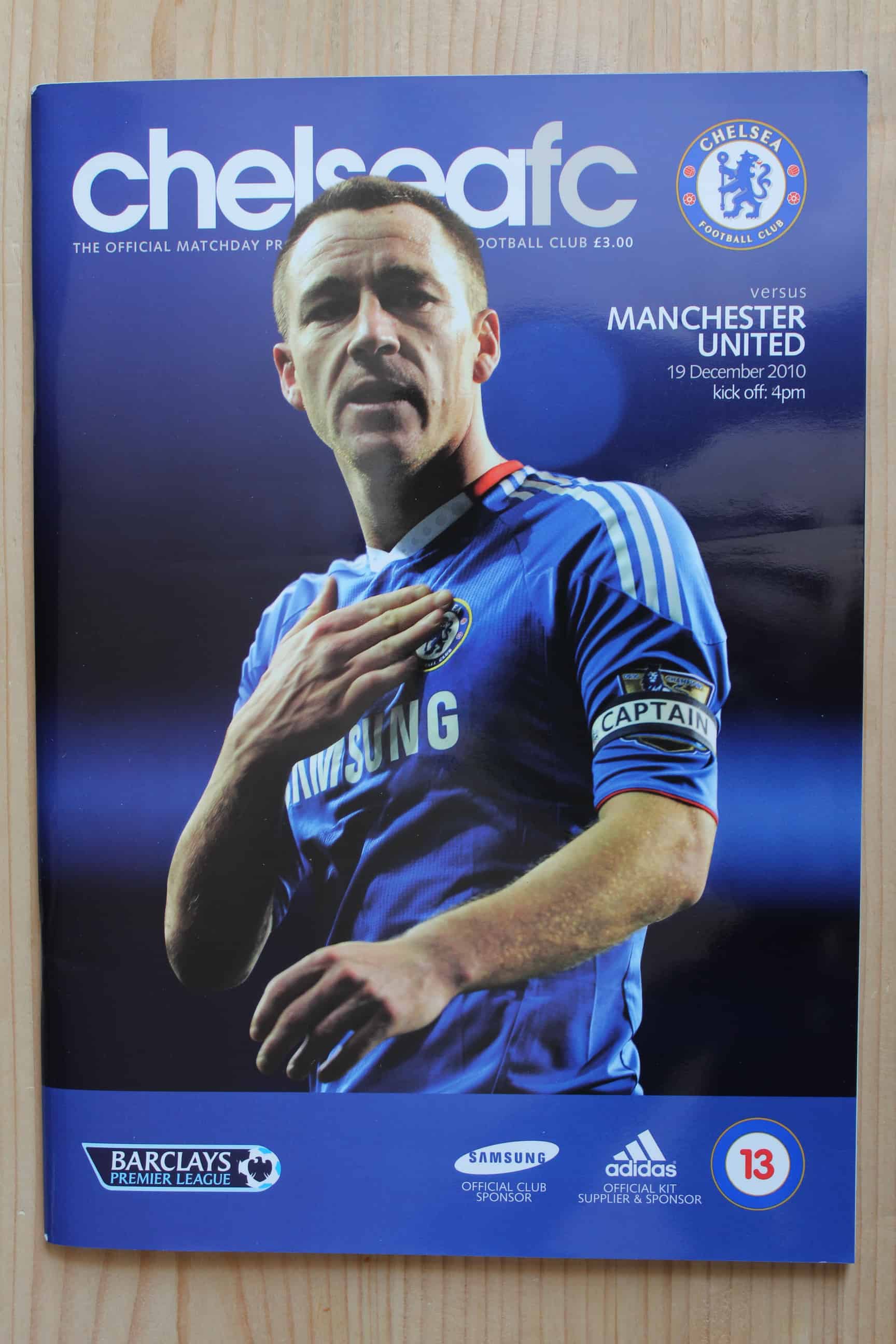 Chelsea FC v Manchester United FC