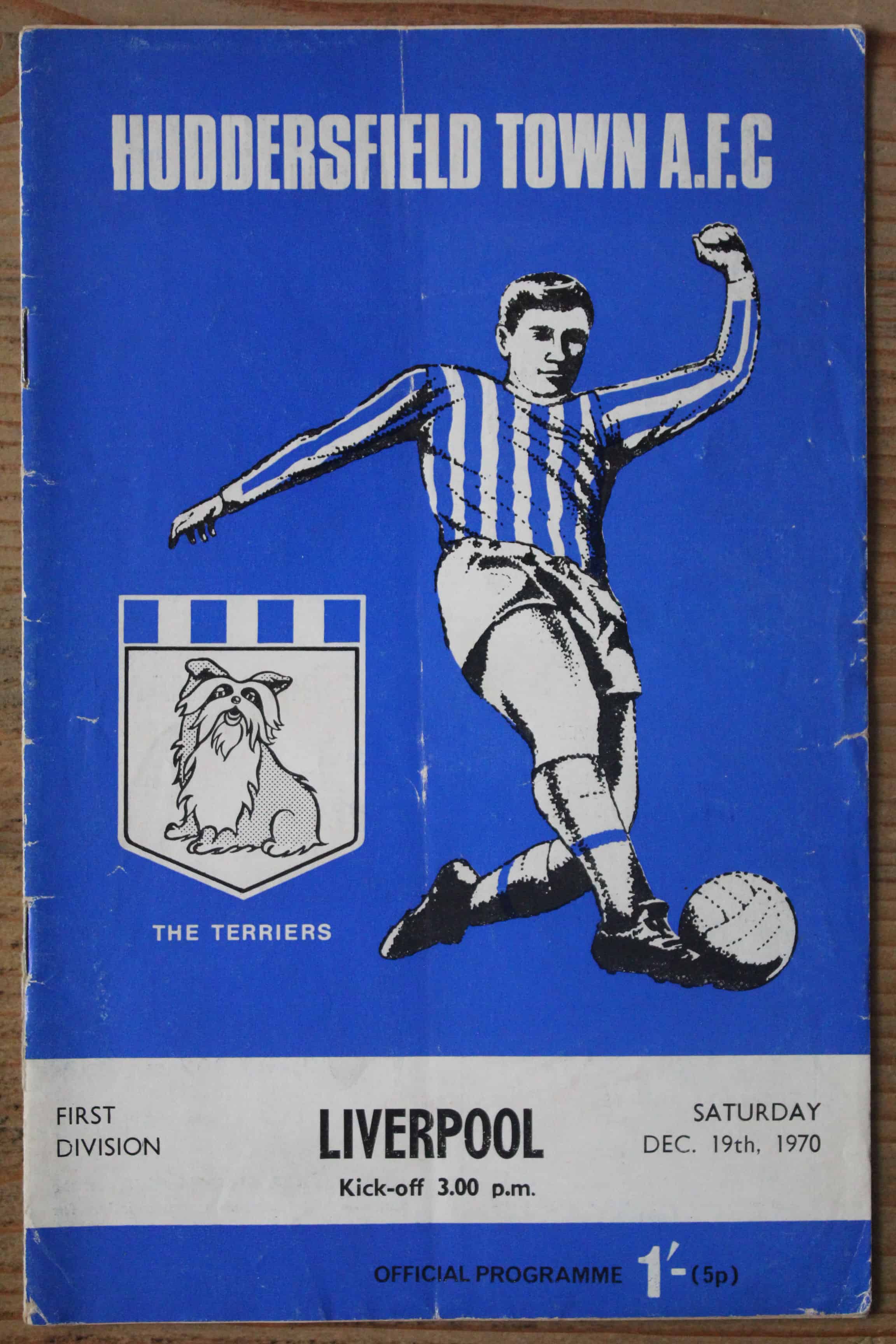 Huddersfield Town FC v Liverpool FC