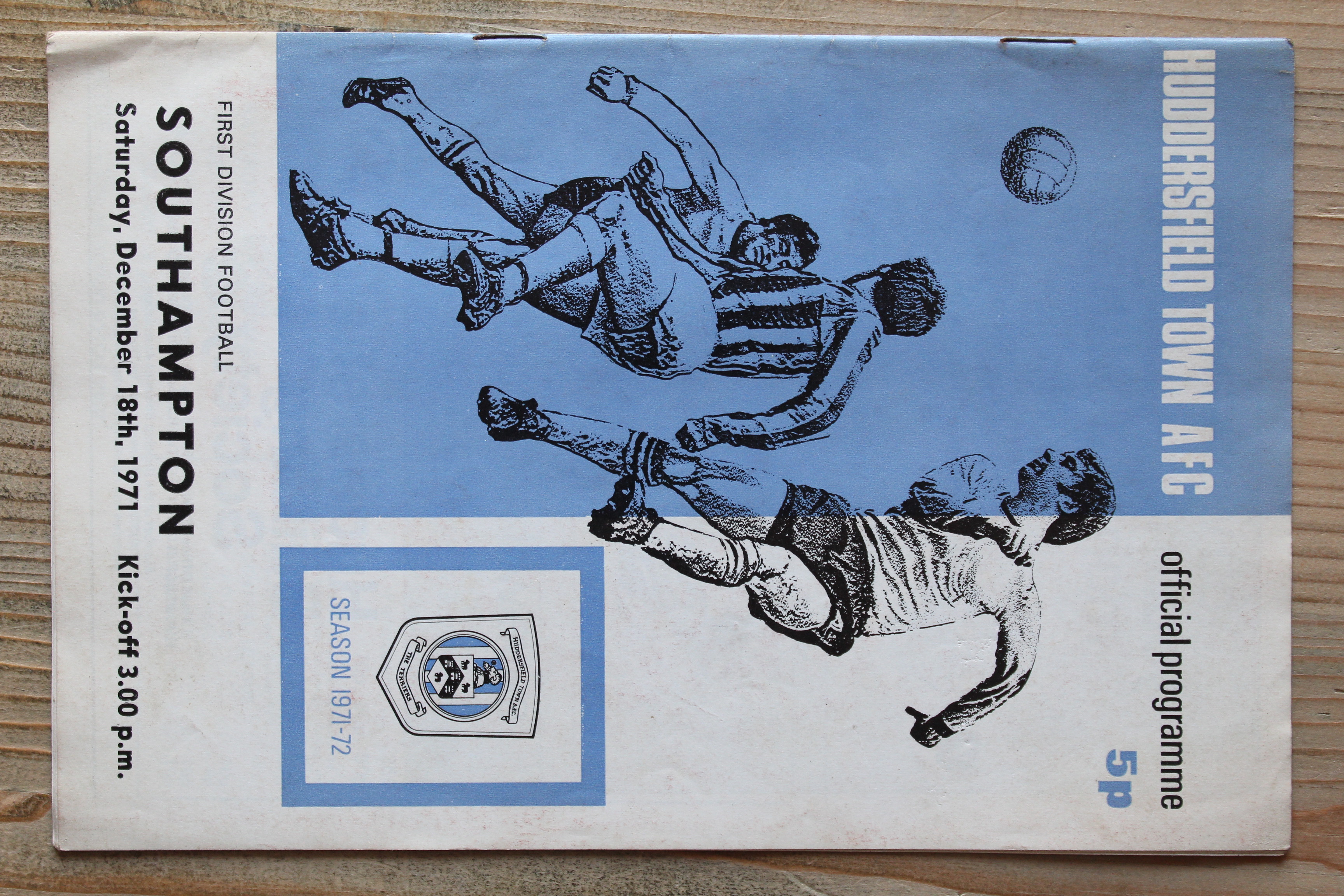 Huddersfield Town FC v Southampton FC