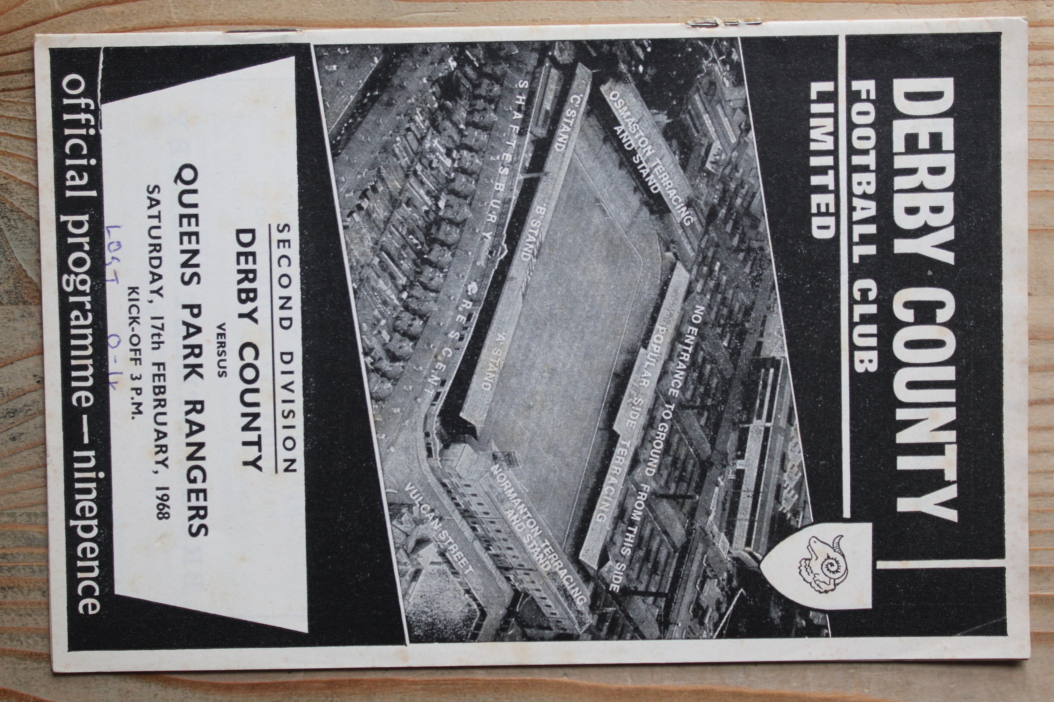 Derby County FC v Queens Park Rangers FC