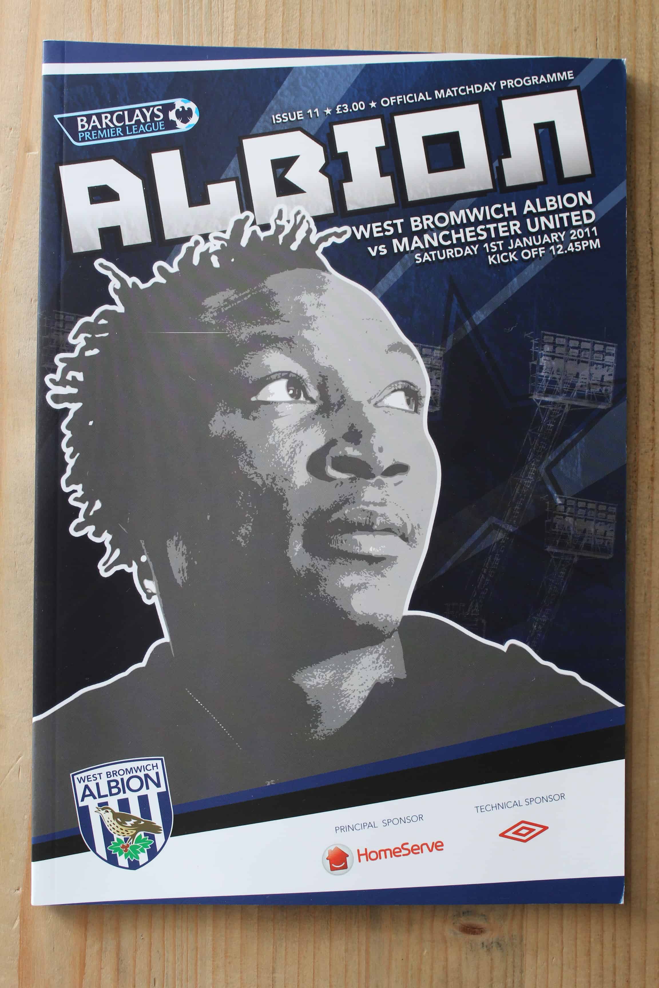 West Bromwich Albion FC  v Manchester United FC