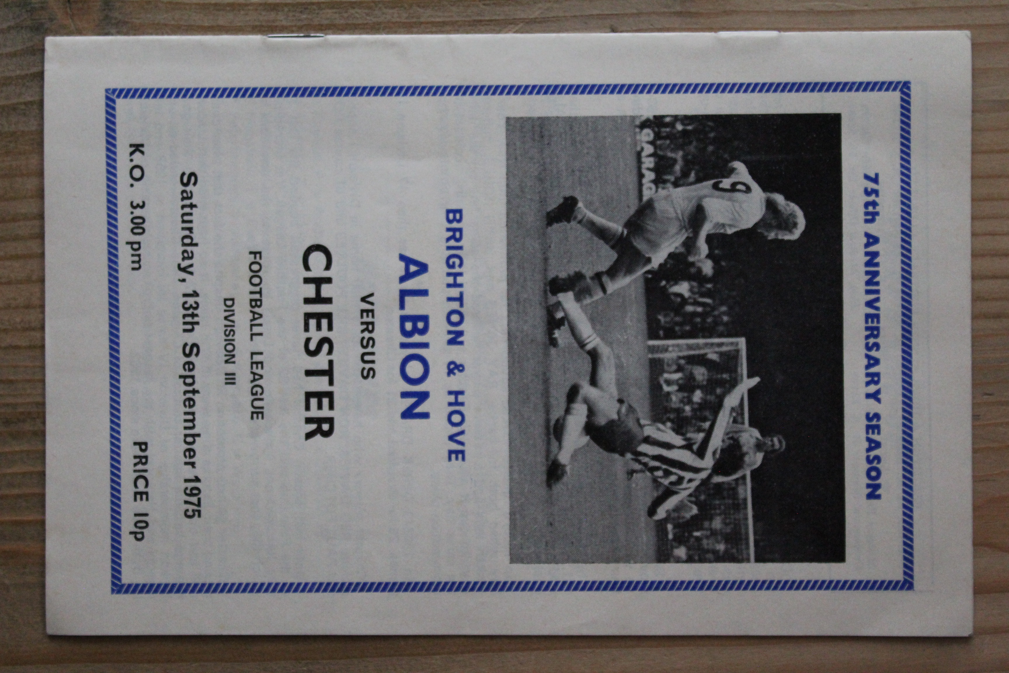 Brighton & Hove Albion FC v Chester City FC