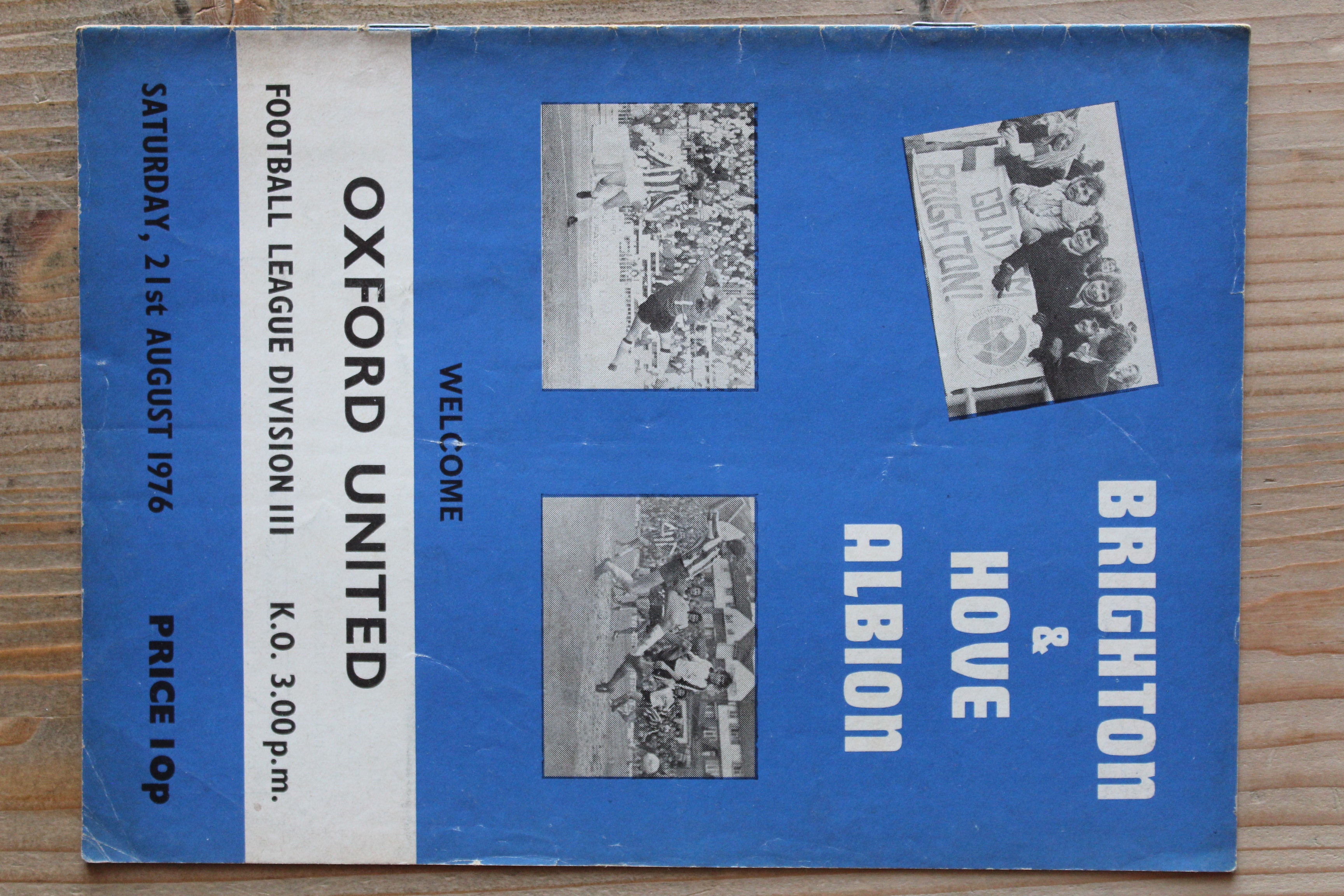 Brighton & Hove Albion FC v Oxford United FC