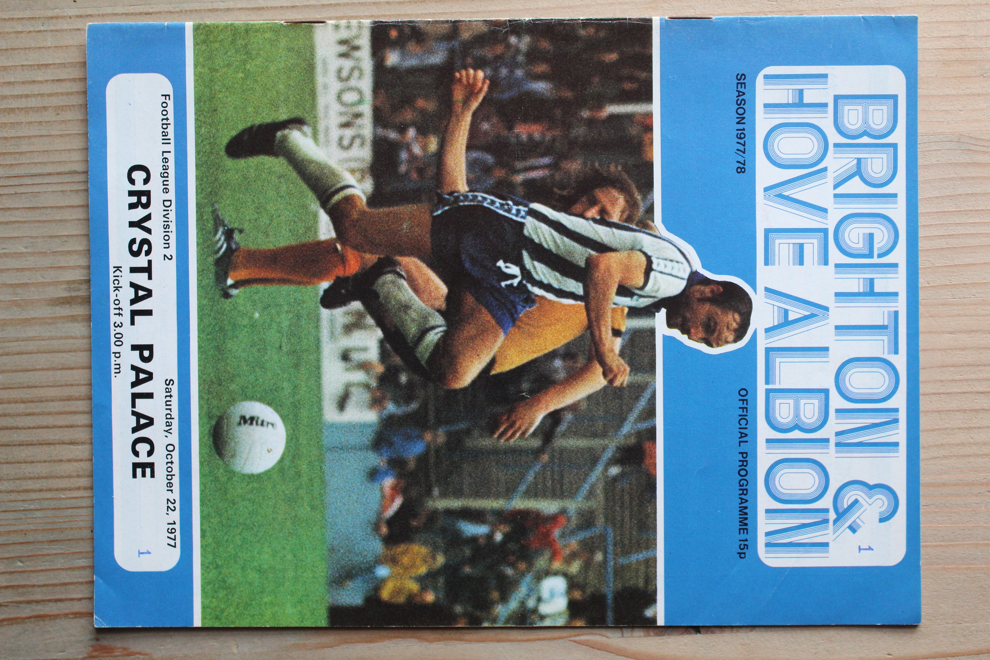 Brighton & Hove Albion FC v Crystal Palace FC