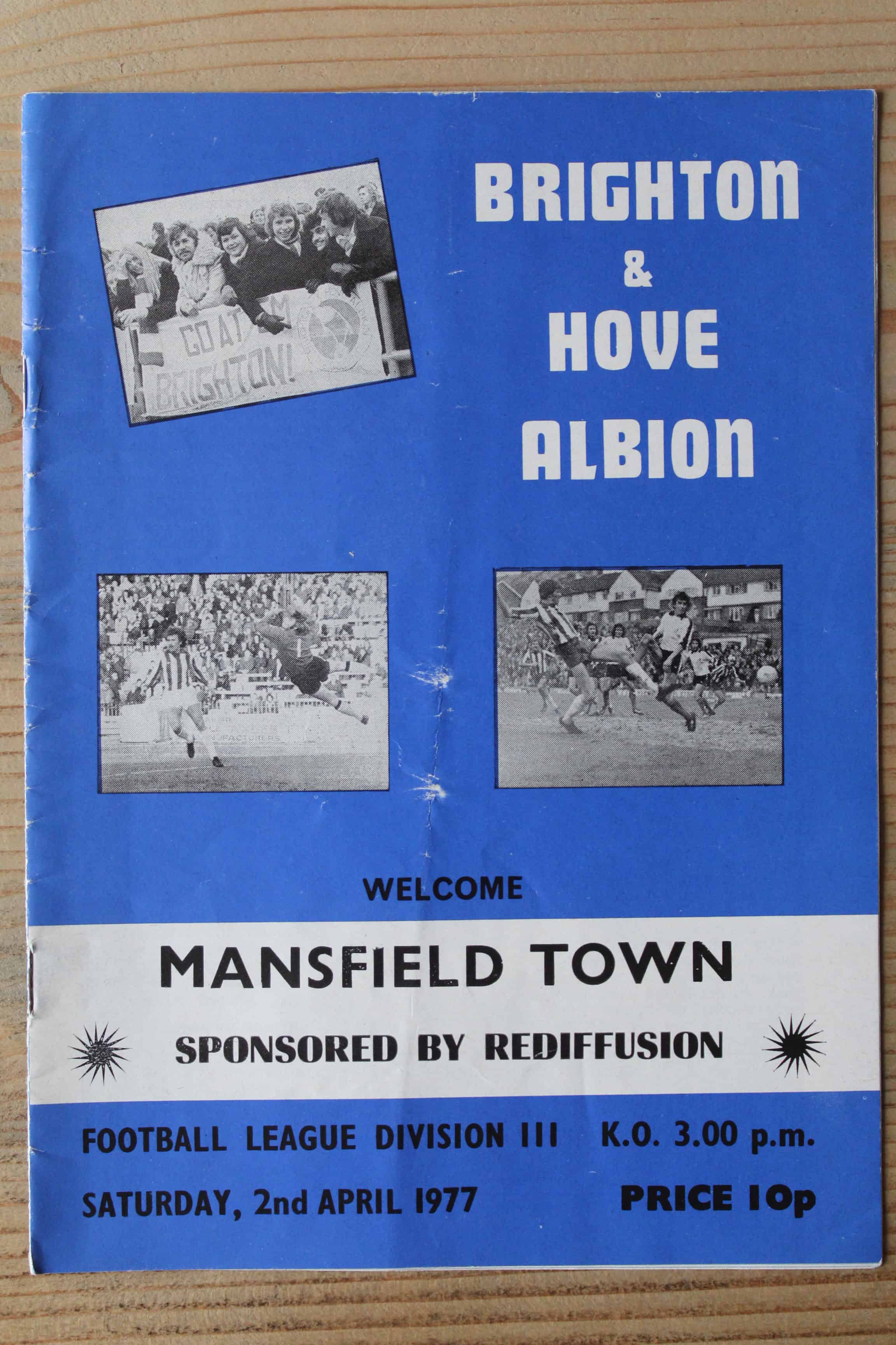 Brighton & Hove Albion FC v Mansfield Town FC