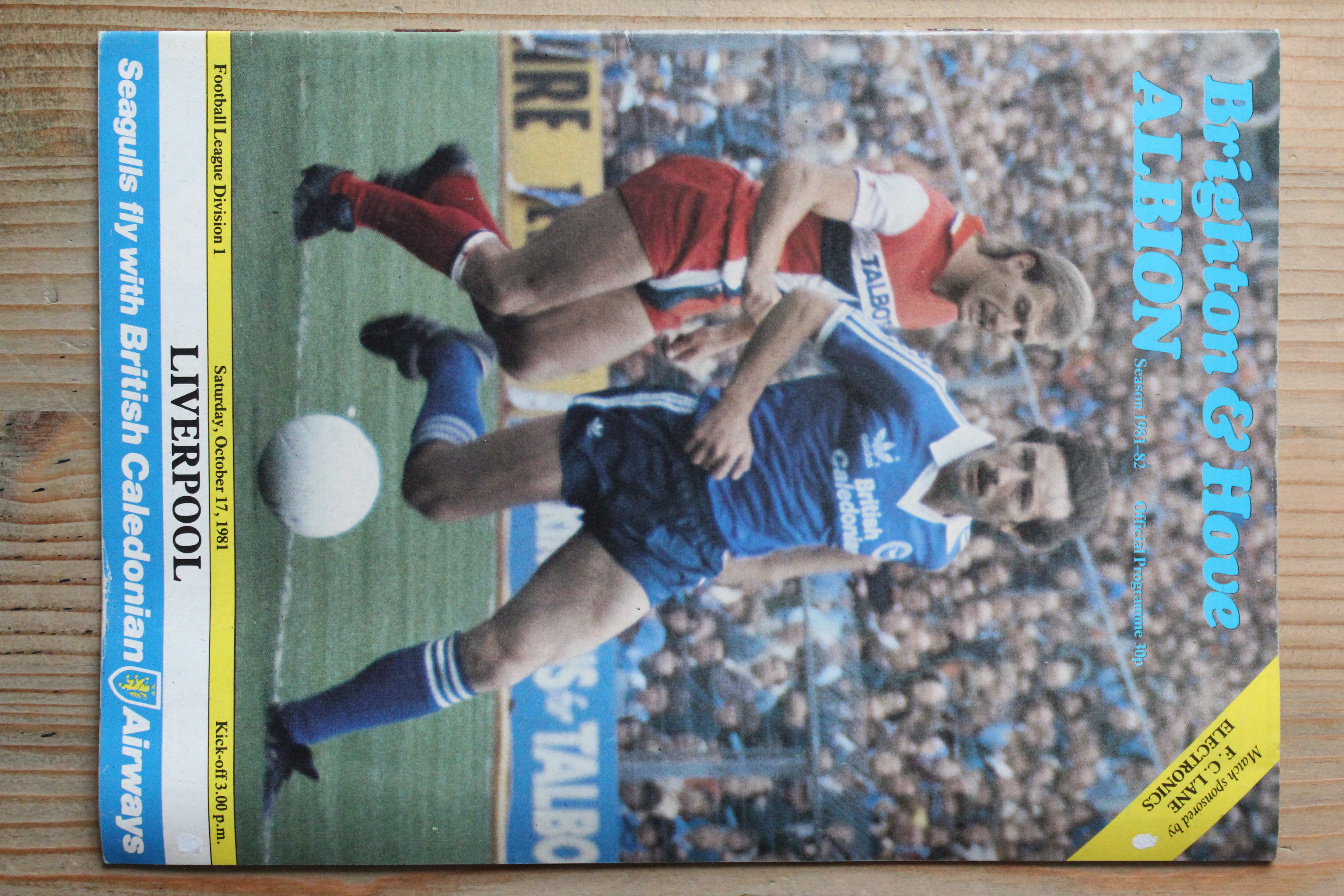 Brighton & Hove Albion FC v Liverpool FC