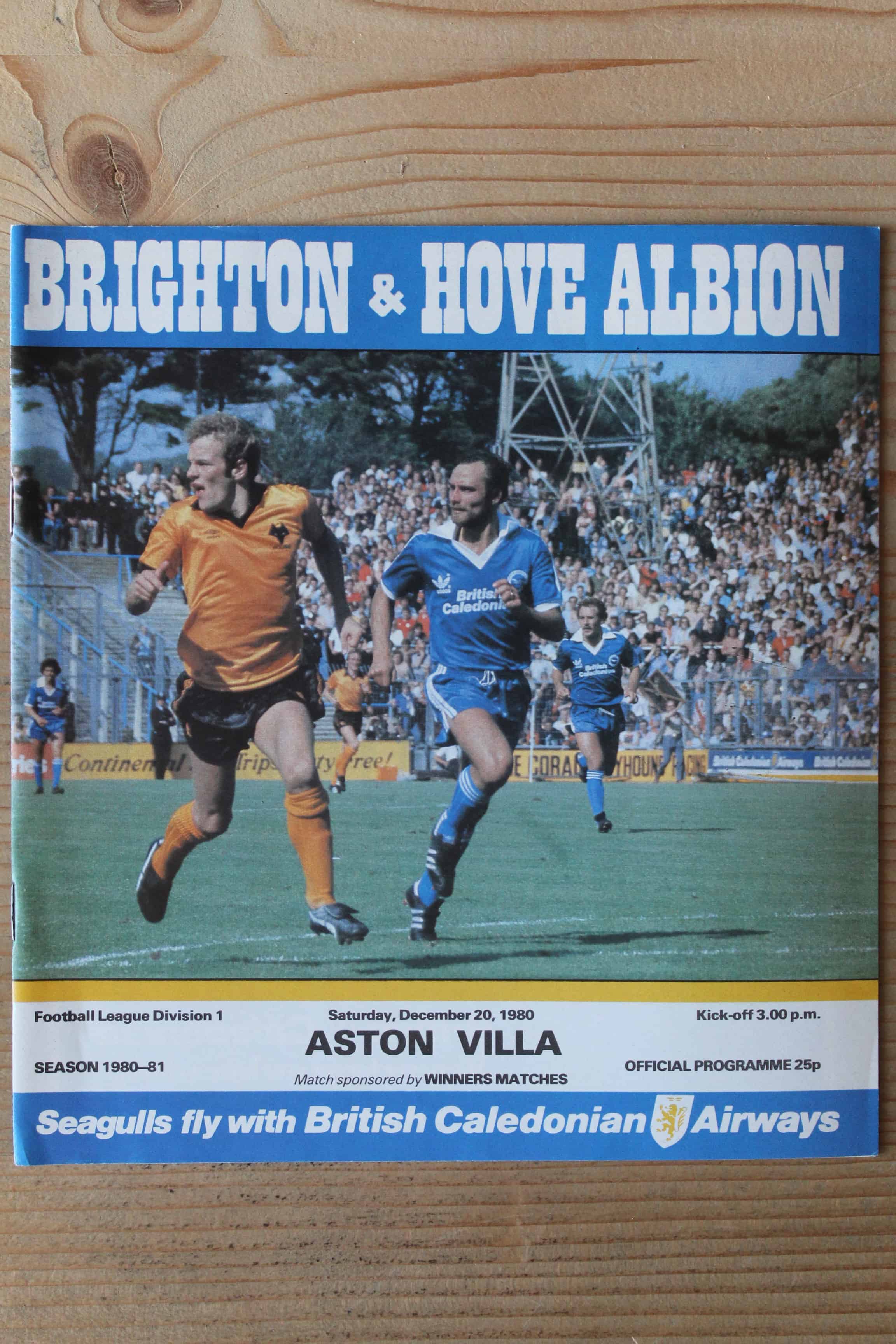 Brighton & Hove Albion FC v Aston Villa FC