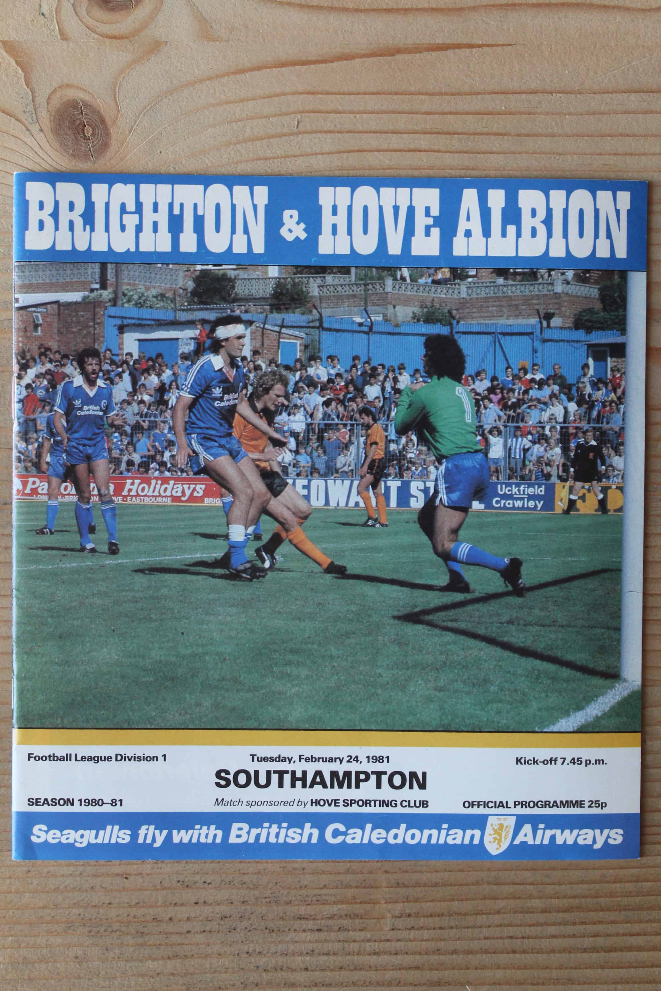 Brighton & Hove Albion FC v Southampton FC