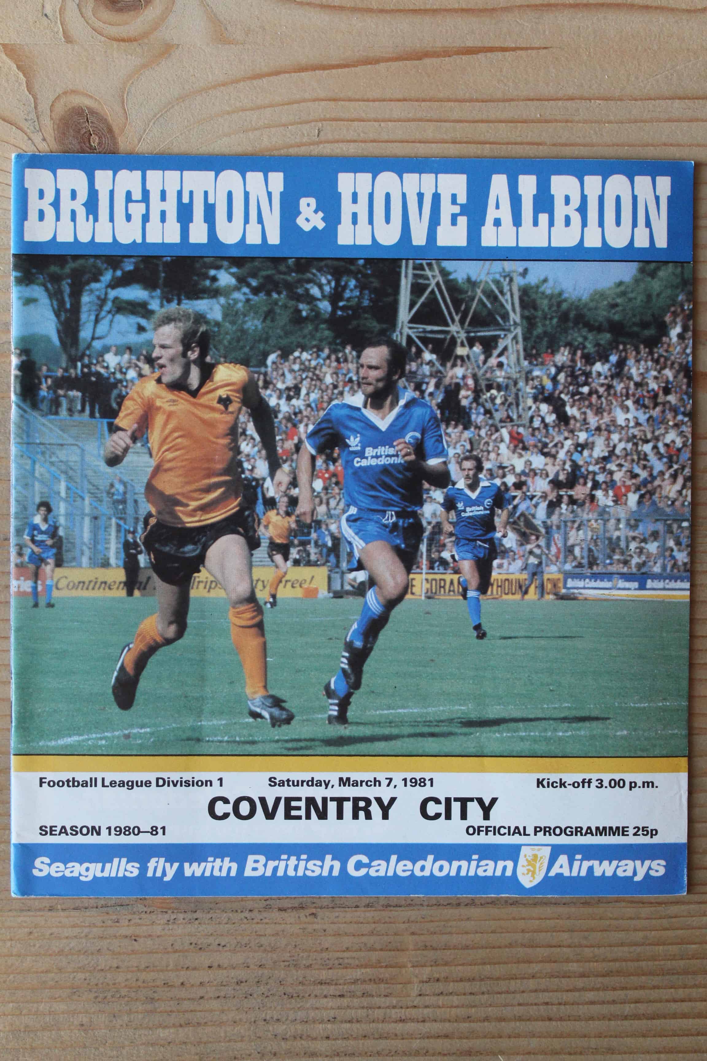 Brighton & Hove Albion FC v Coventry City FC