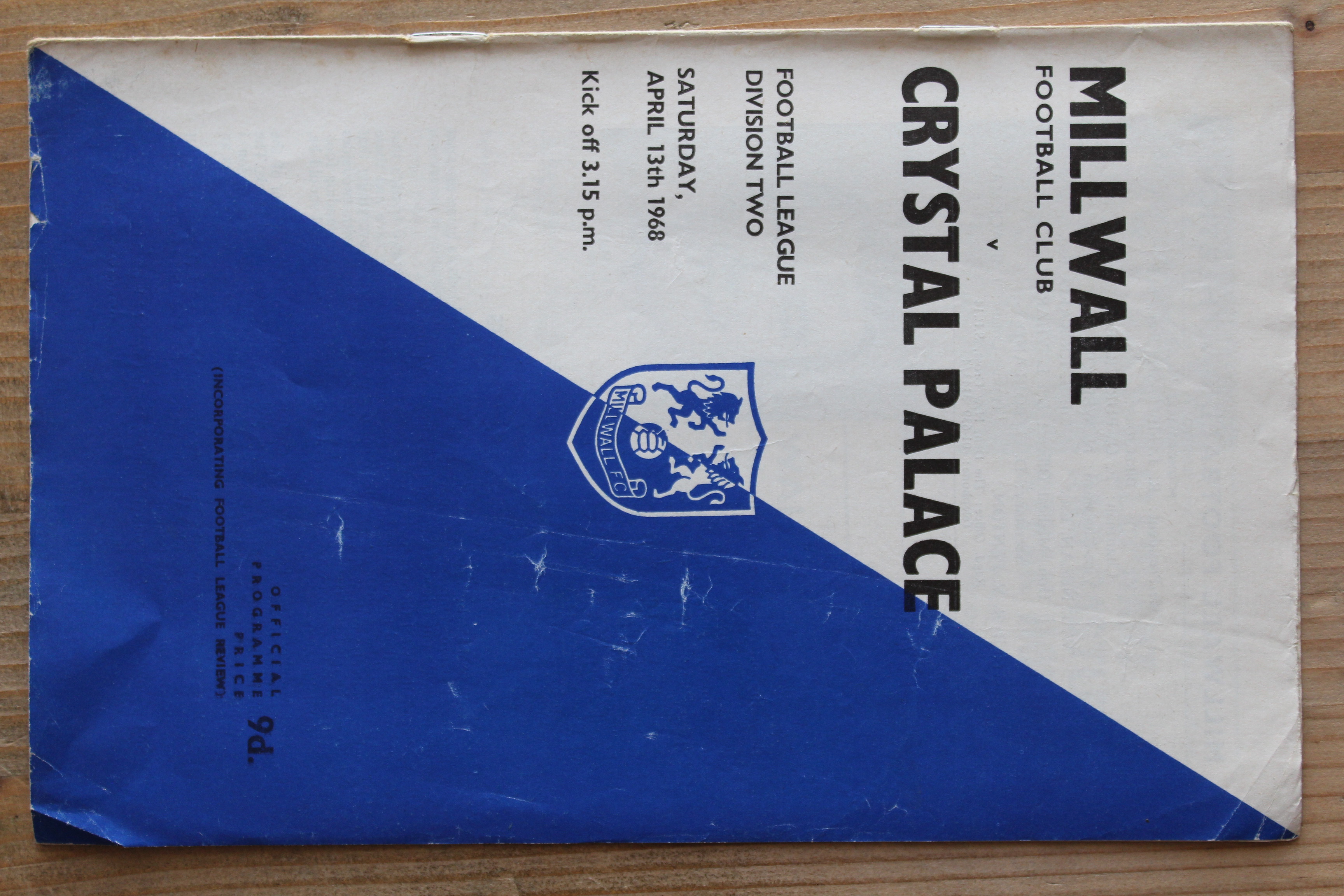 Millwall FC v Crystal Palace FC