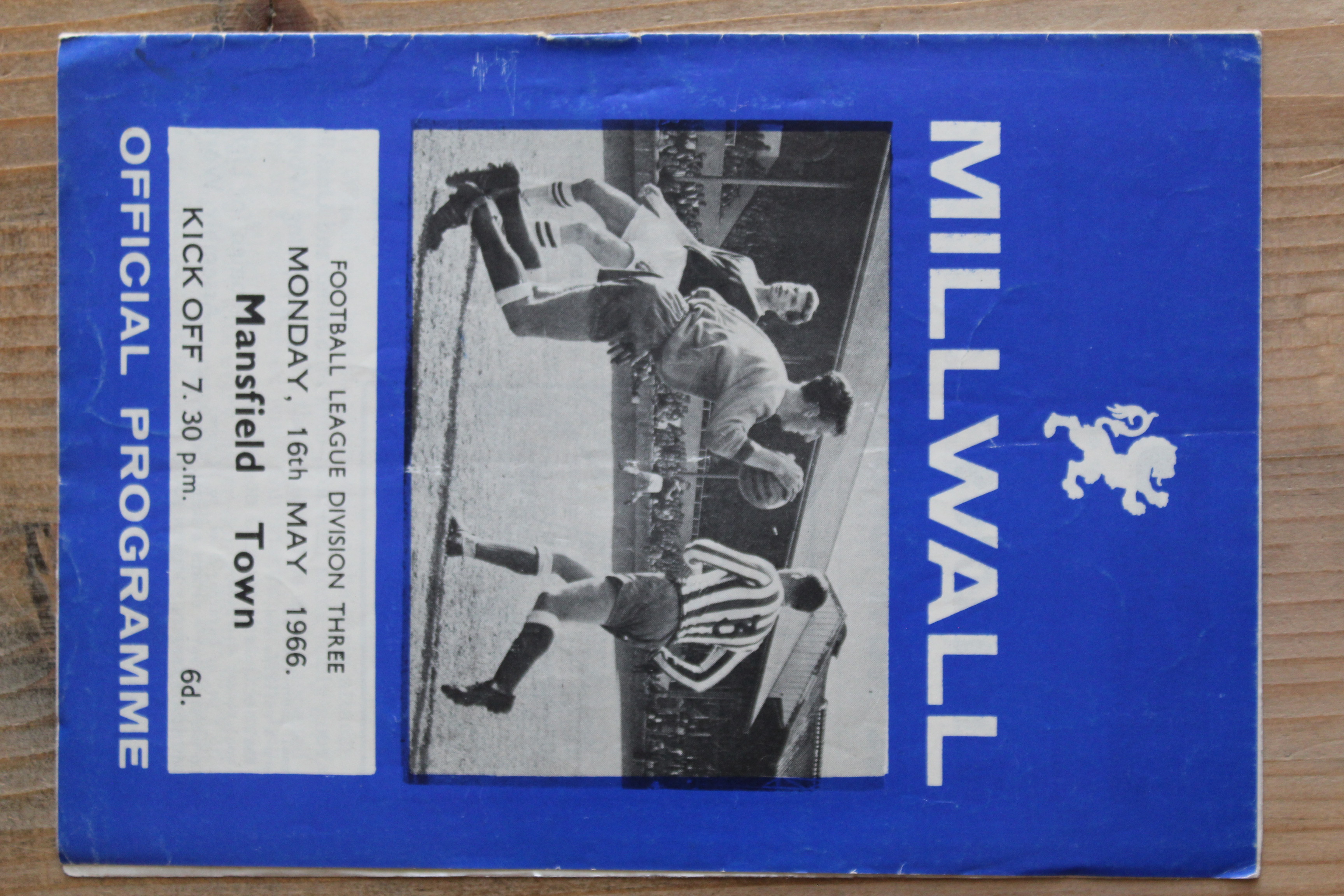 Millwall FC v Mansfield Town FC