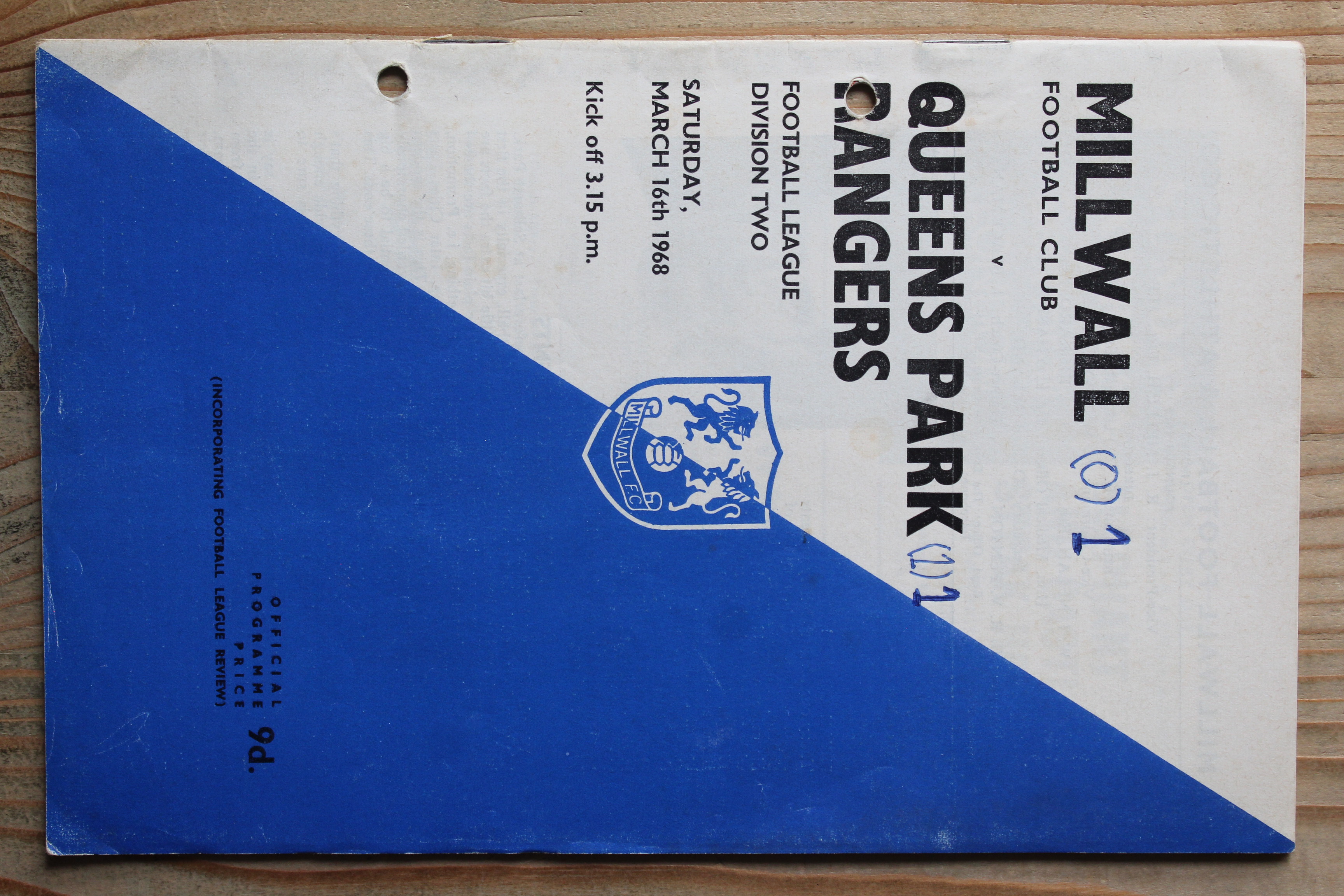 Millwall FC v Queens Park Rangers FC