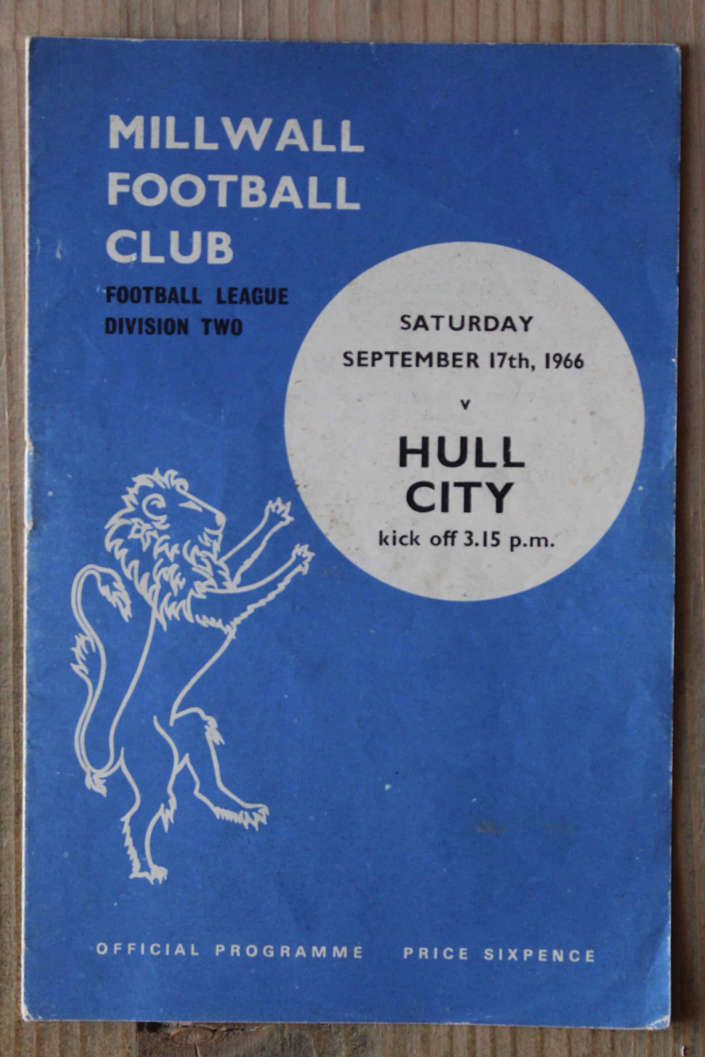 Millwall FC v Hull City FC