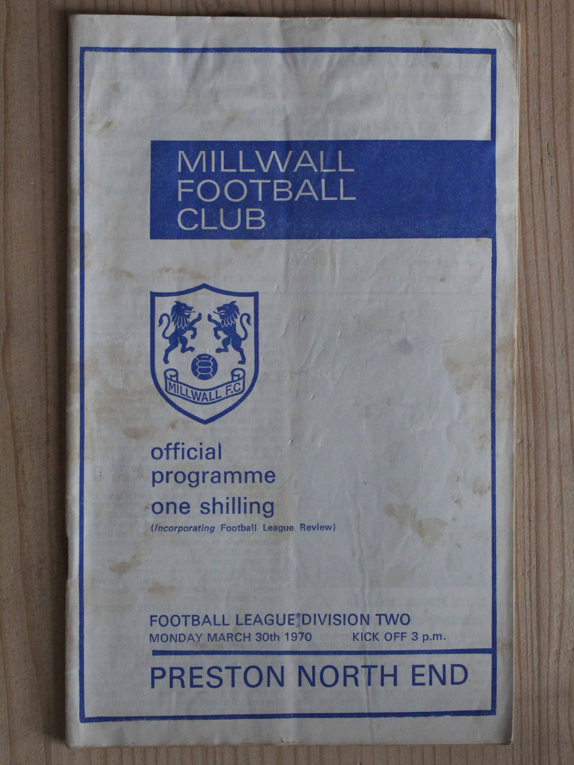 Millwall FC v Preston North End FC