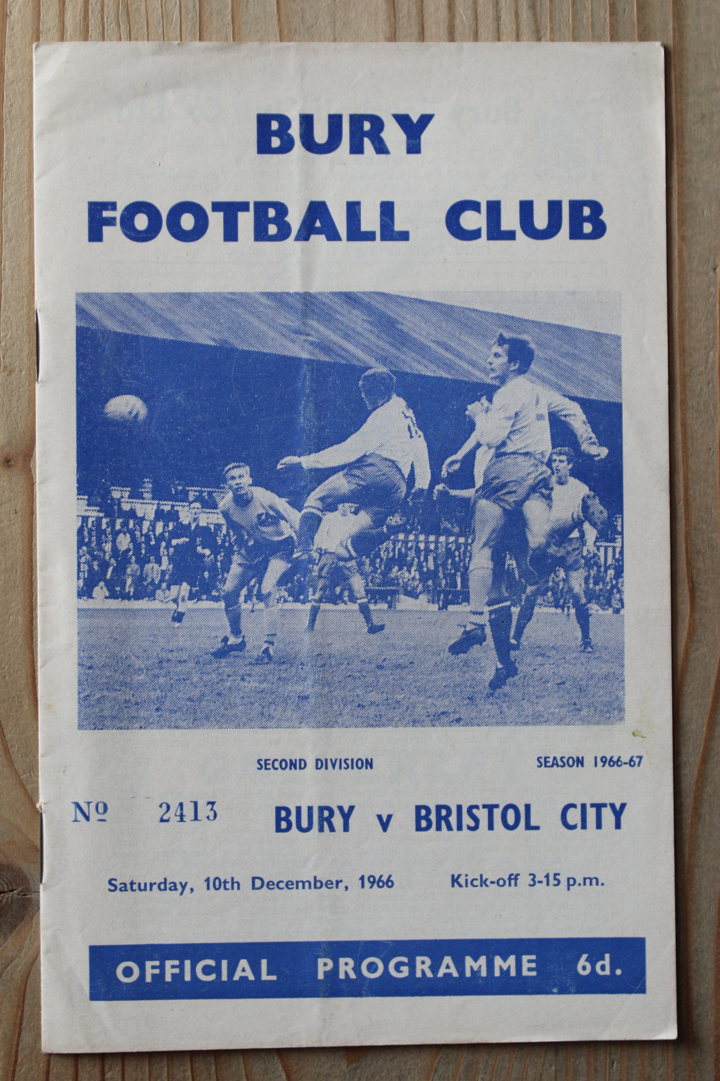 Bury FC v Bristol City FC