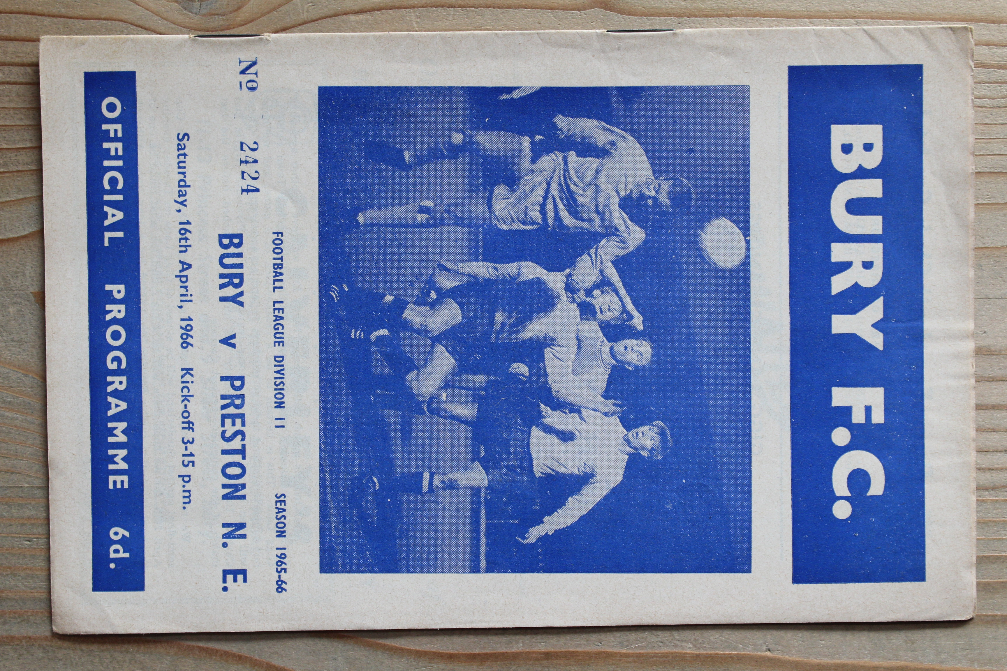 Bury FC v Preston North End FC