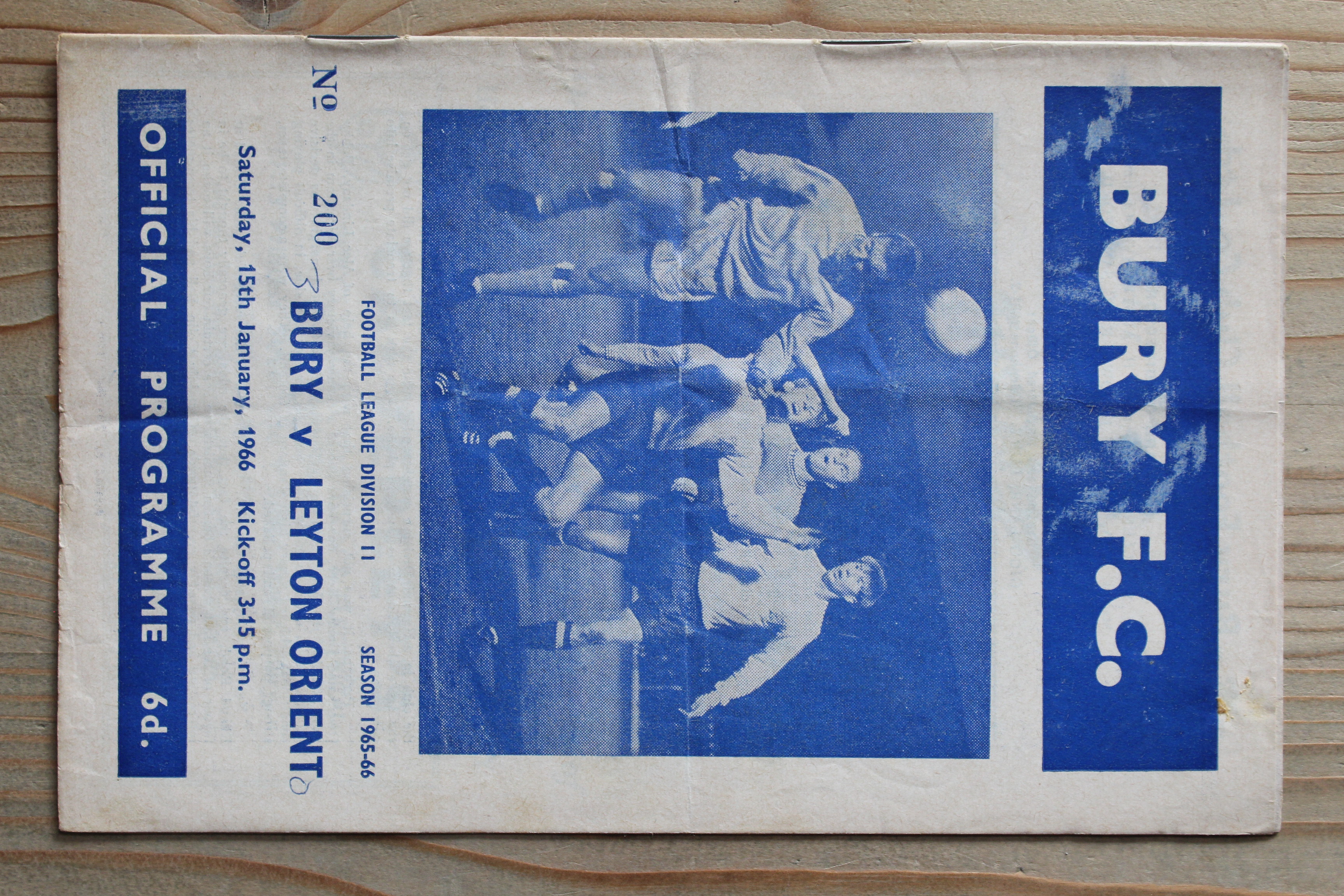 Bury FC v Leyton Orient FC