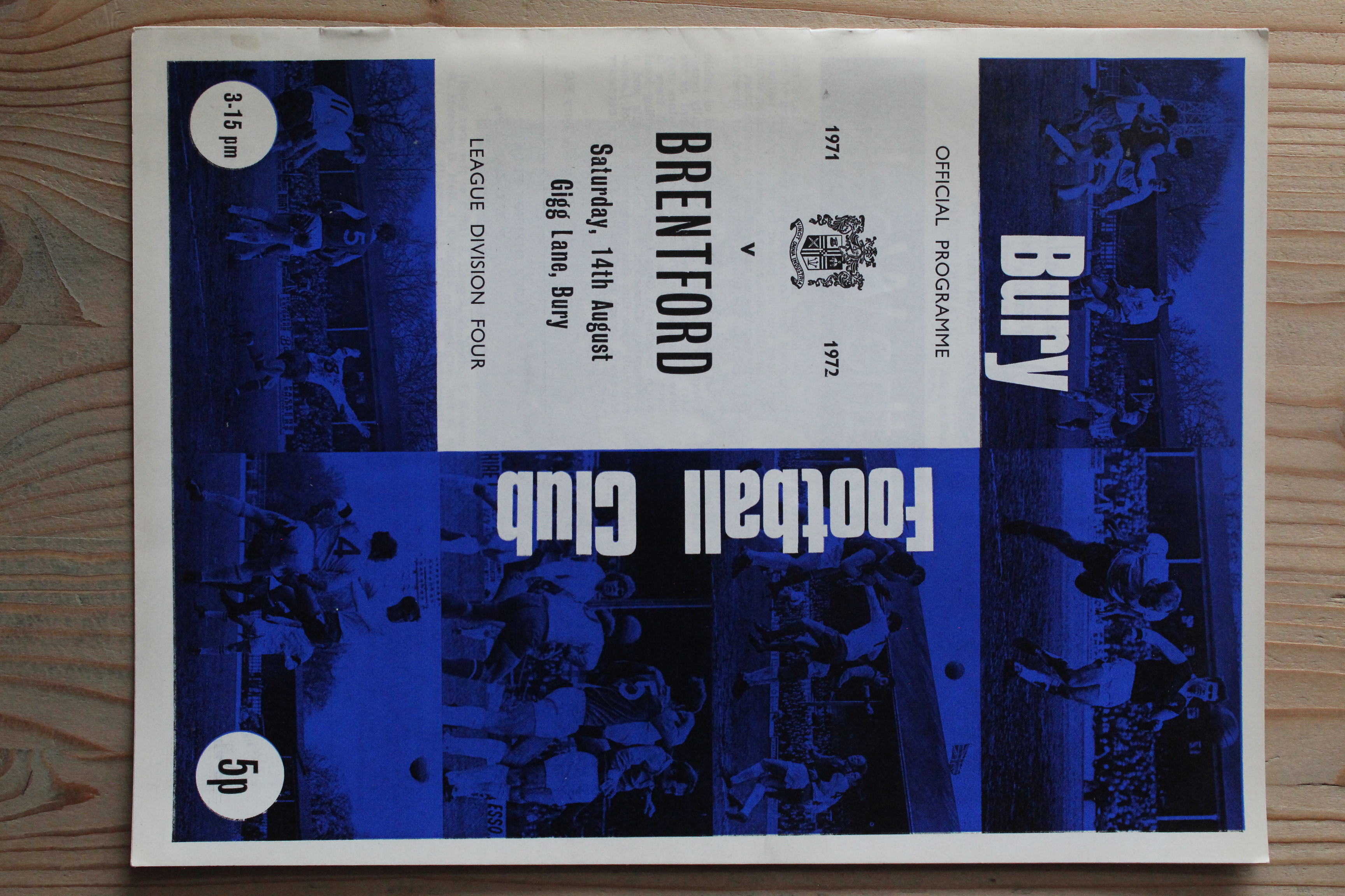 Bury FC v Brentford FC