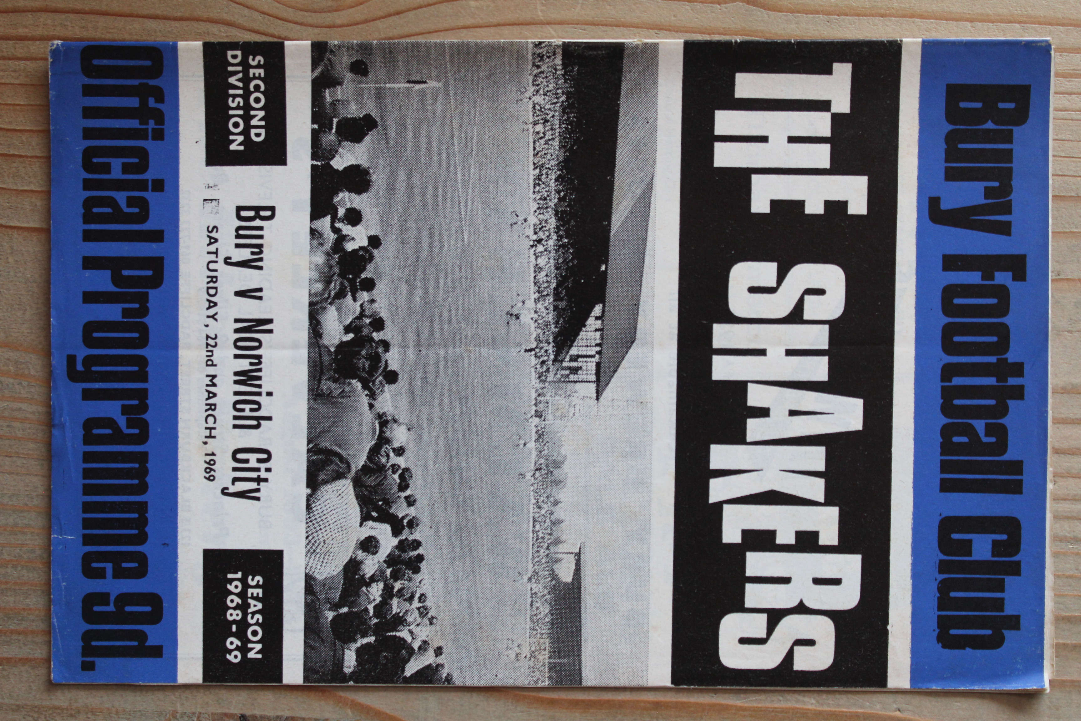 Bury FC v Norwich City FC