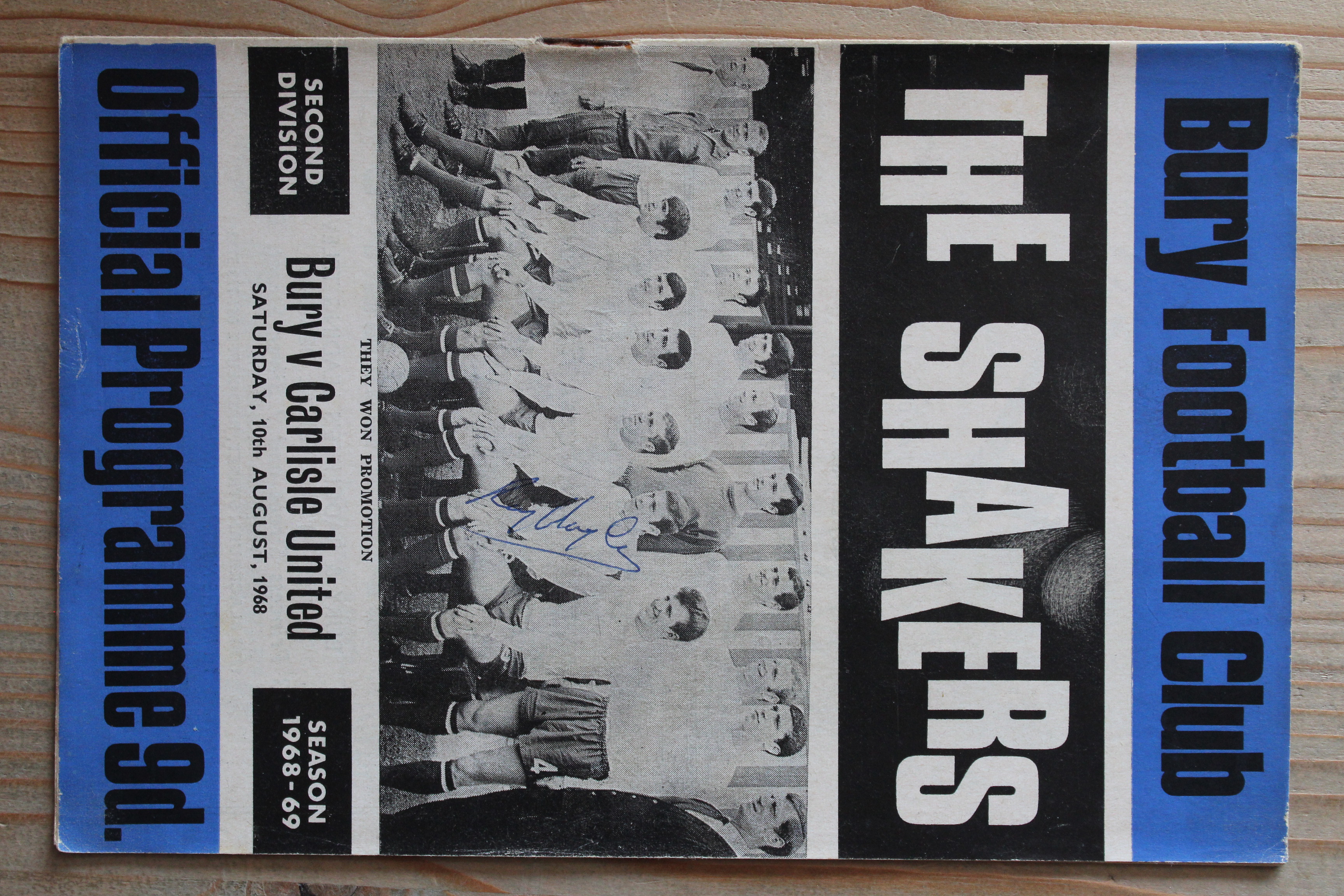 Bury FC v Carlisle United FC