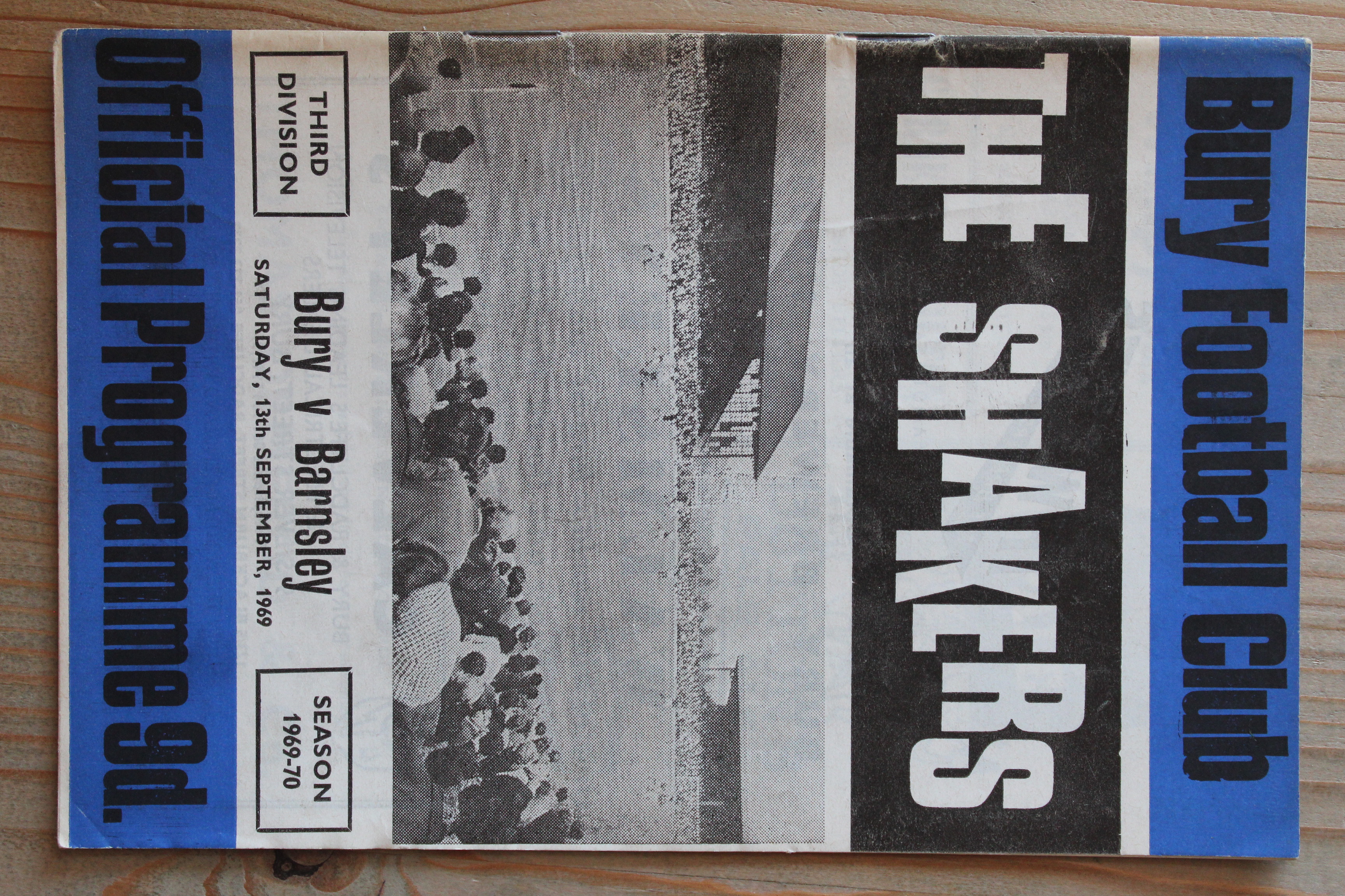 Bury FC v Barnsley FC