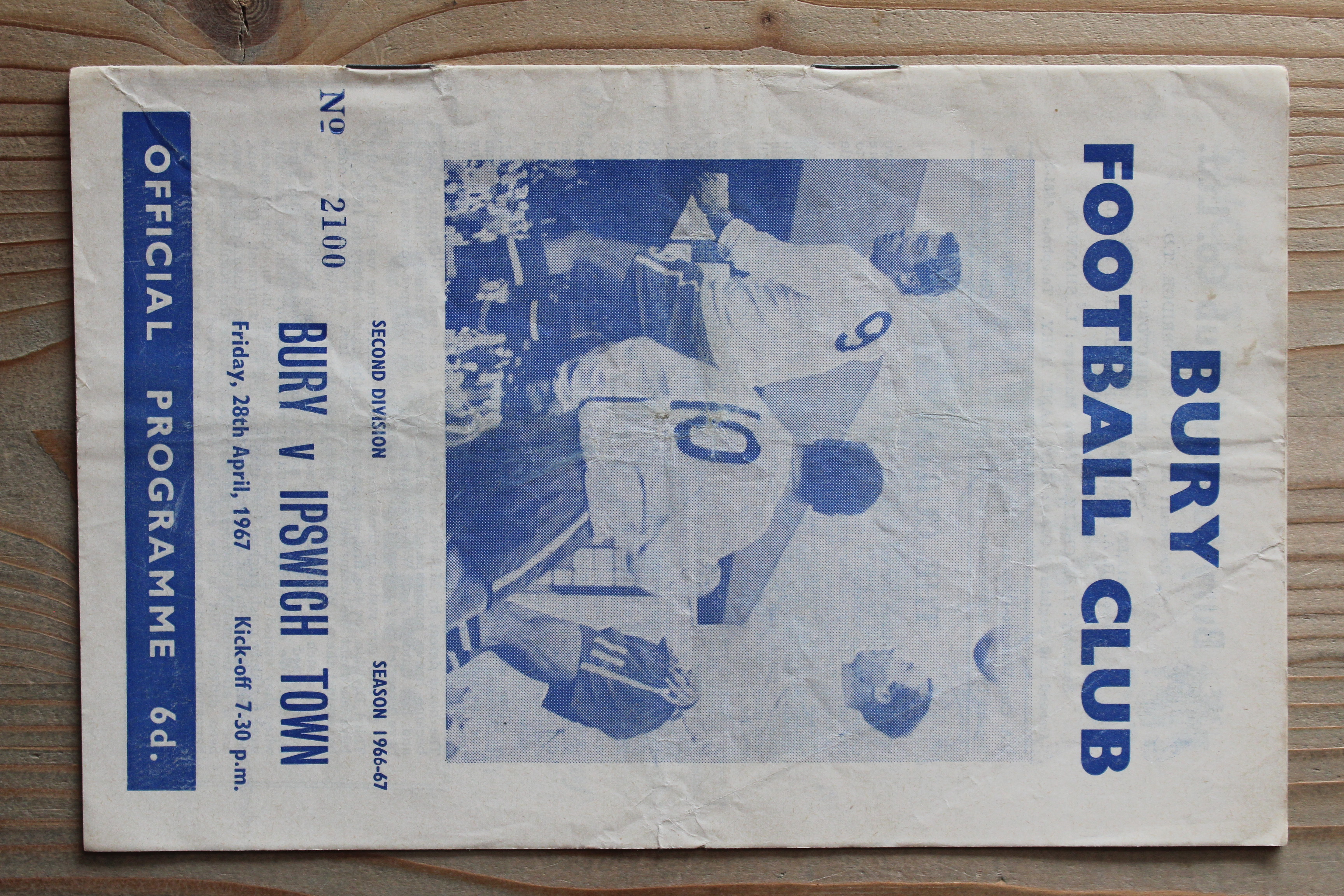 Bury FC v Ipswich Town FC