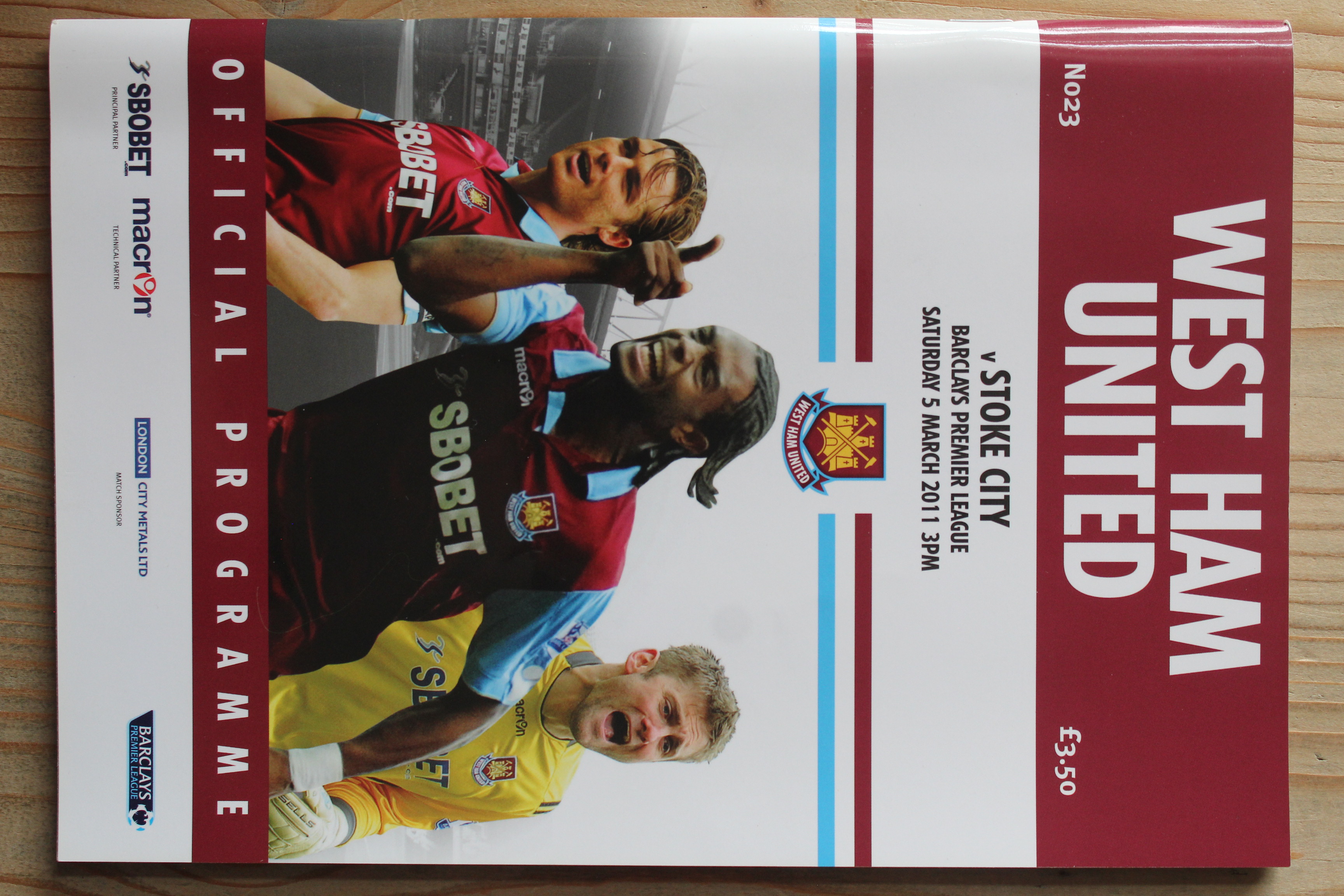 West Ham United FC v Stoke City FC