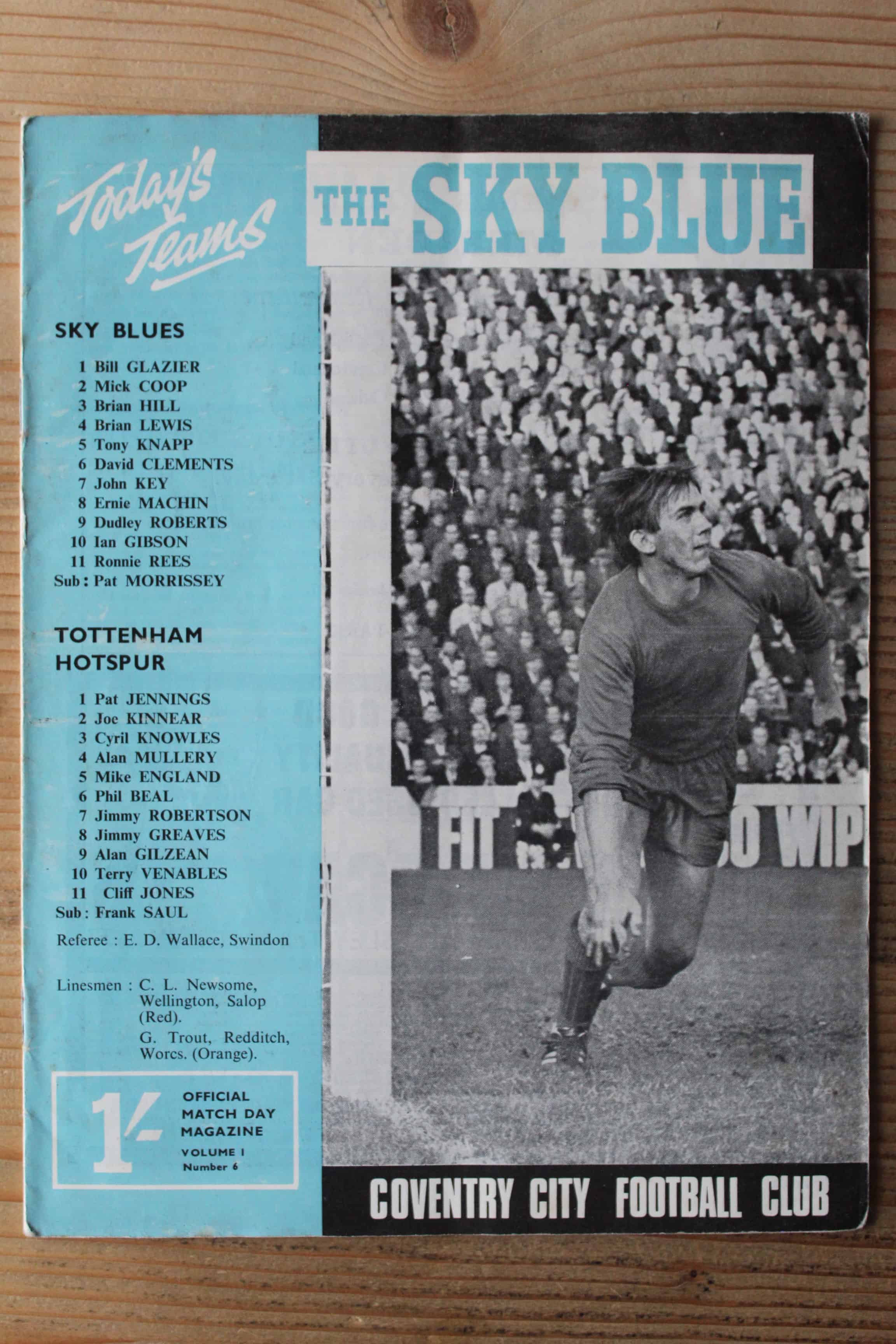 Coventry City FC v Tottenham Hotspur FC