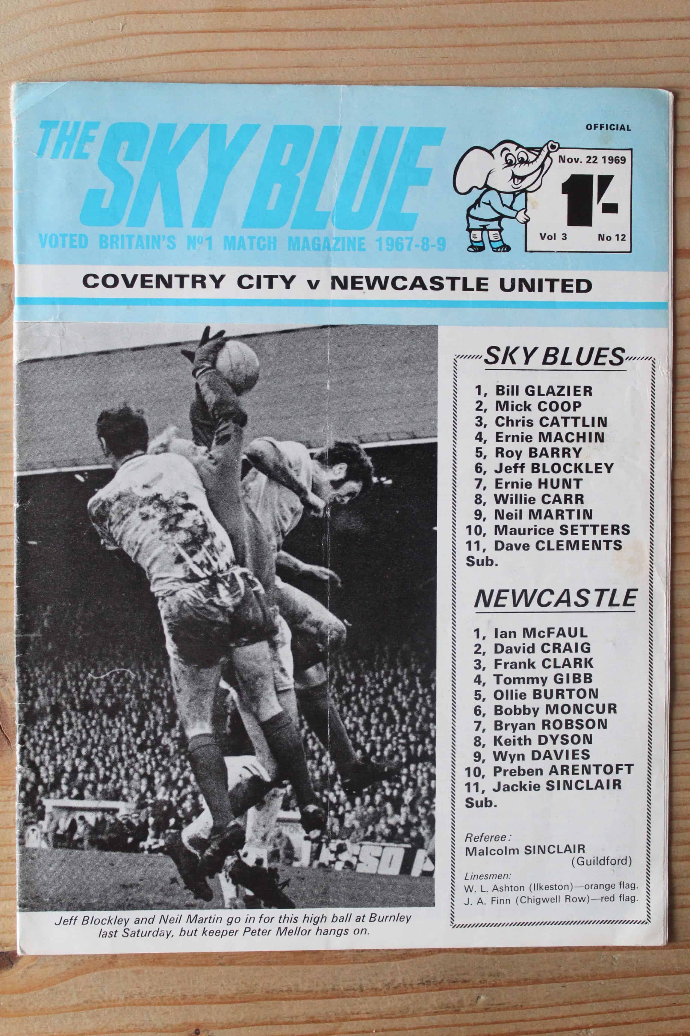 Coventry City FC v Newcastle United FC