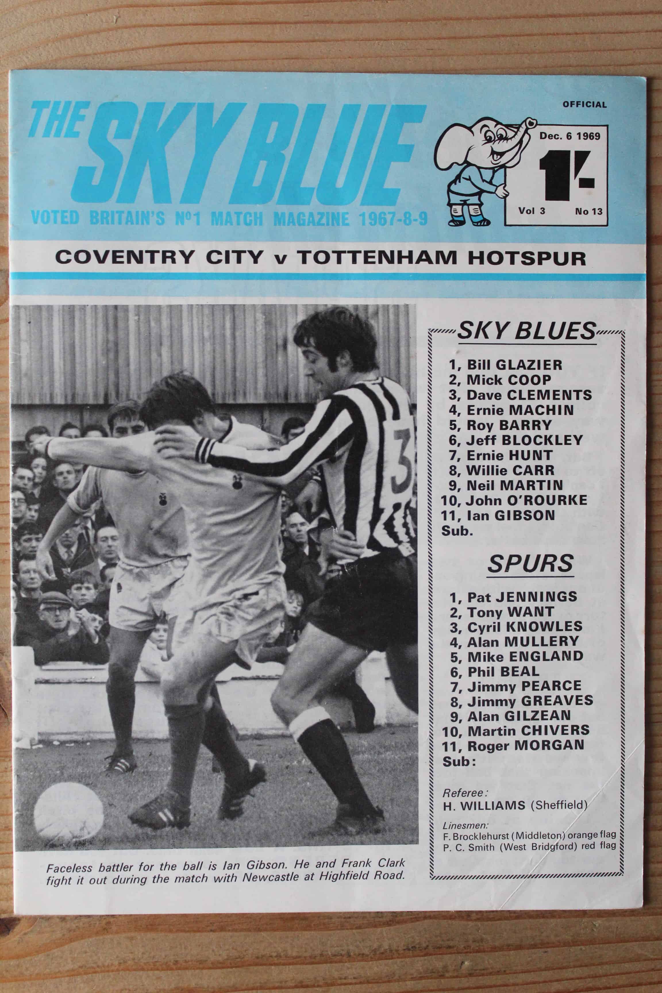 Coventry City FC v Tottenham Hotspur FC