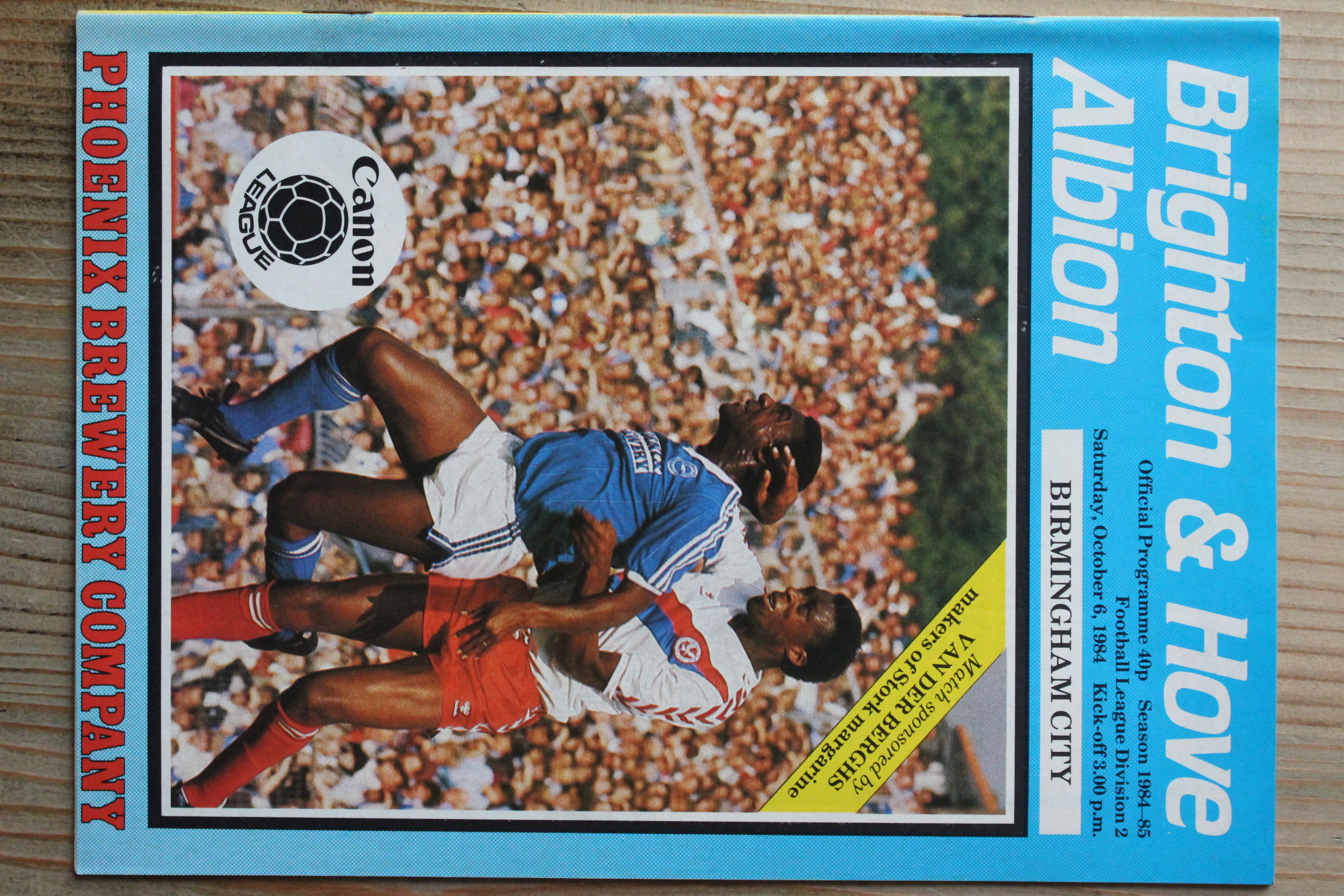 Brighton & Hove Albion FC v Birmingham City FC