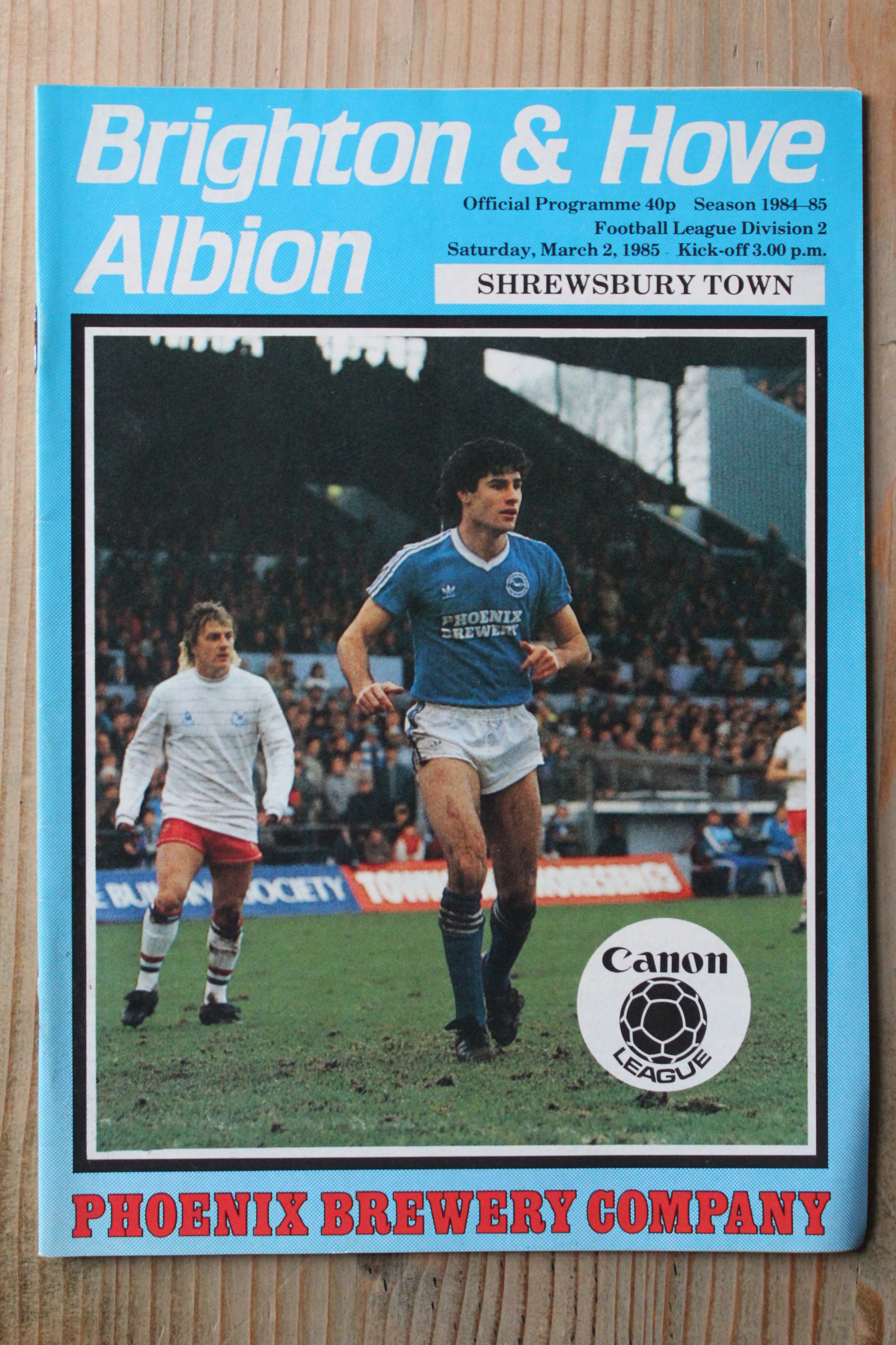 Brighton & Hove Albion FC v Shrewsbury Town FC