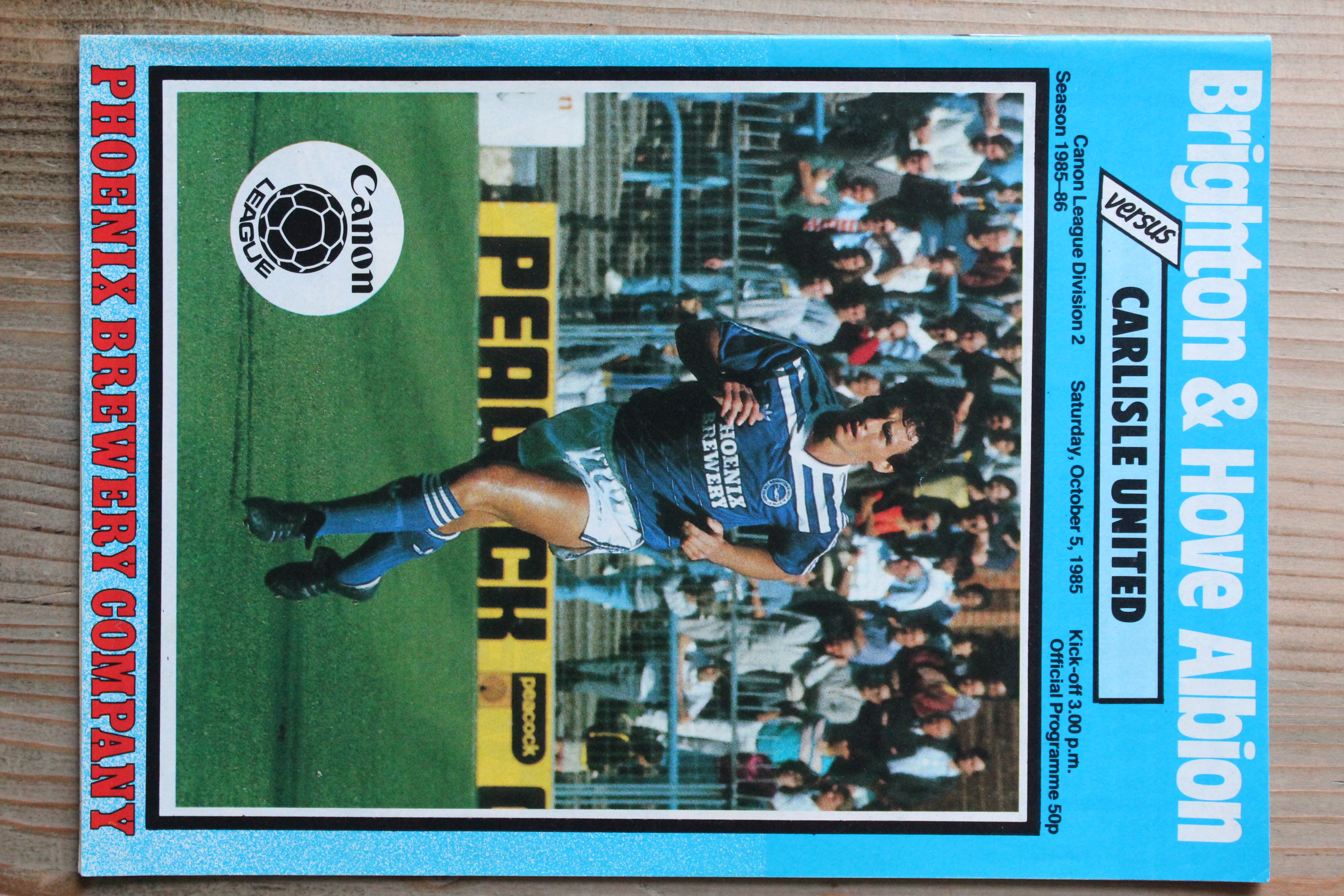 Brighton & Hove Albion FC v Carlisle United FC