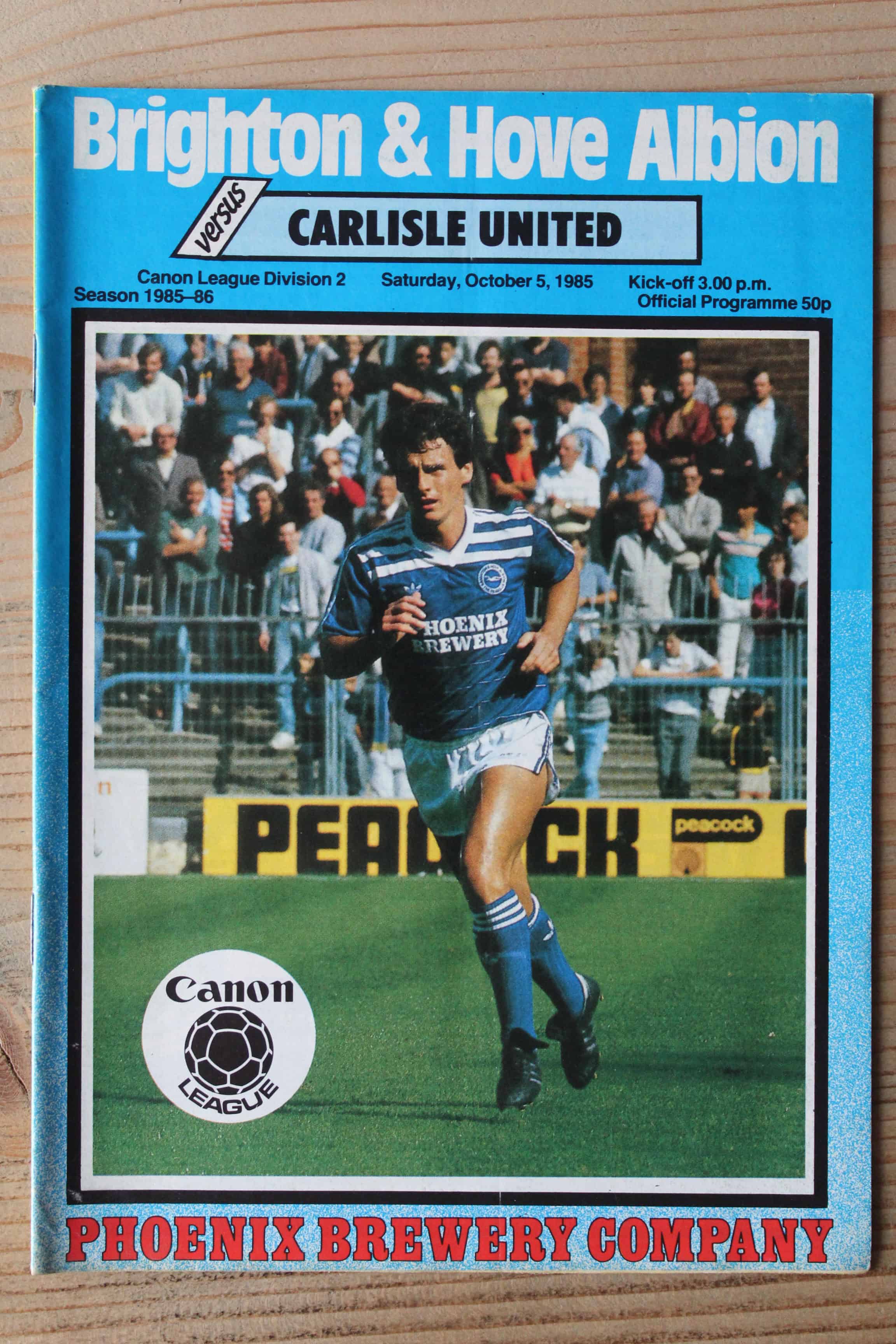 Brighton & Hove Albion FC v Carlisle United FC