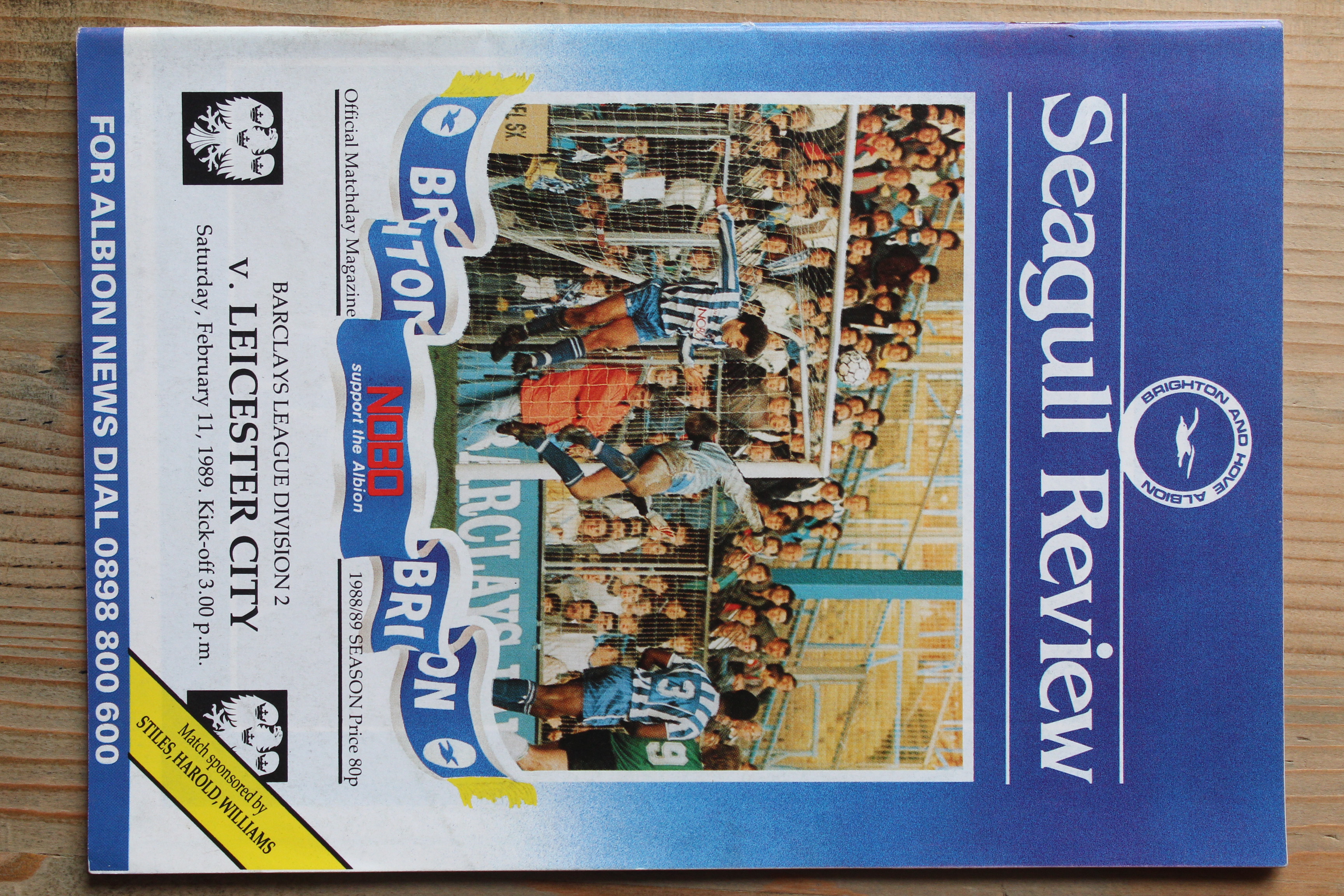 Brighton & Hove Albion FC v Leicester City FC