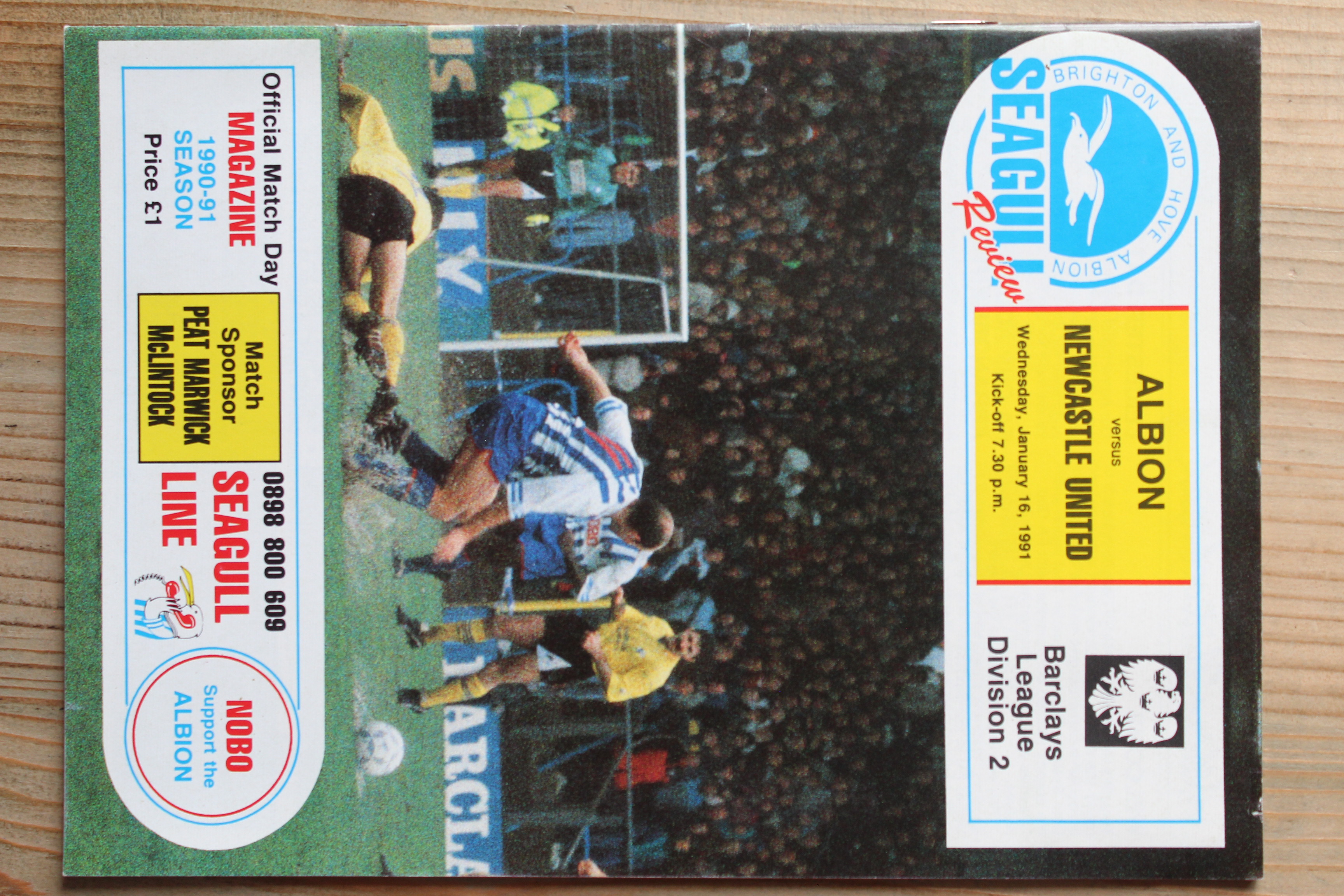 Brighton & Hove Albion FC v Newcastle United FC