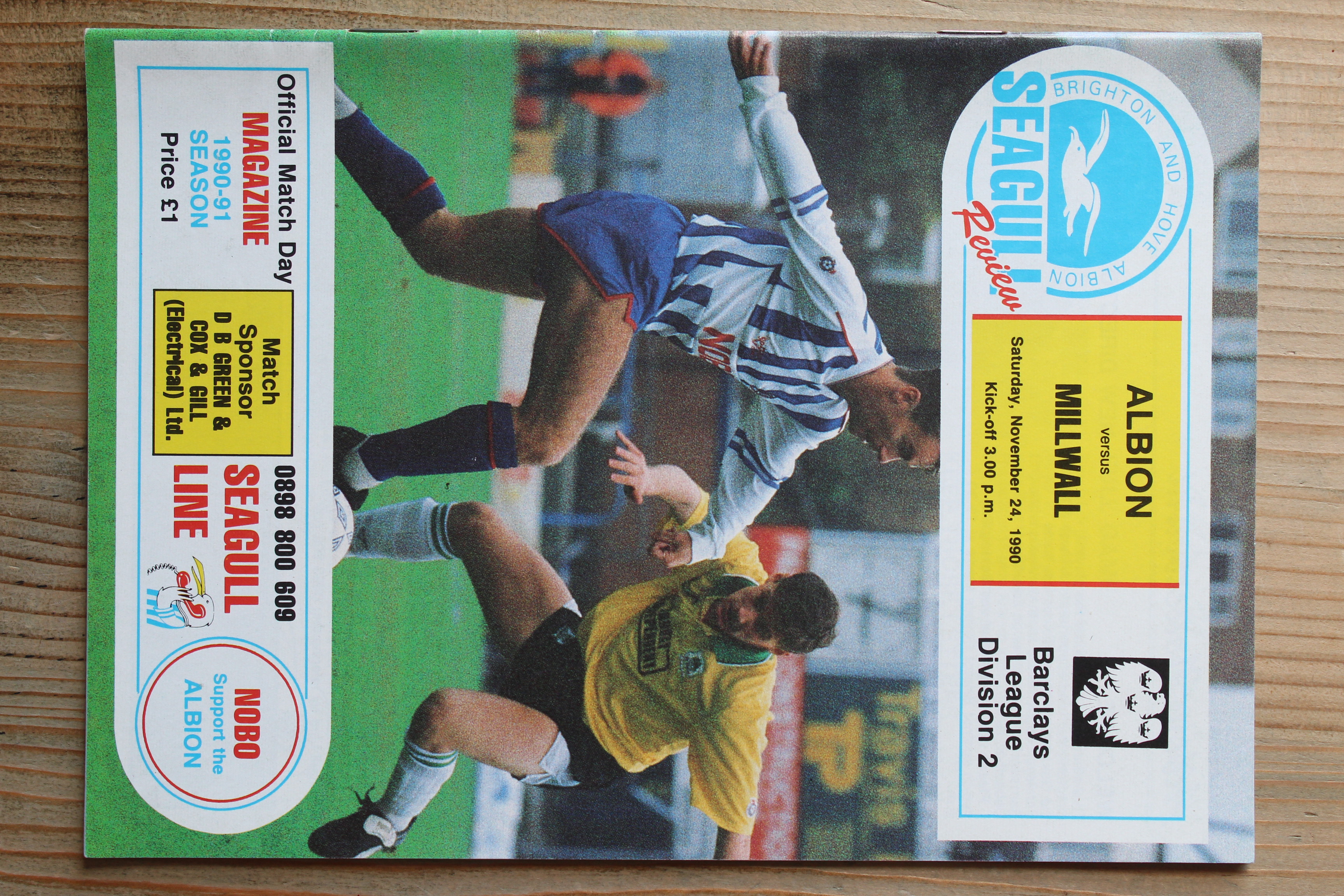 Brighton & Hove Albion FC v Millwall FC