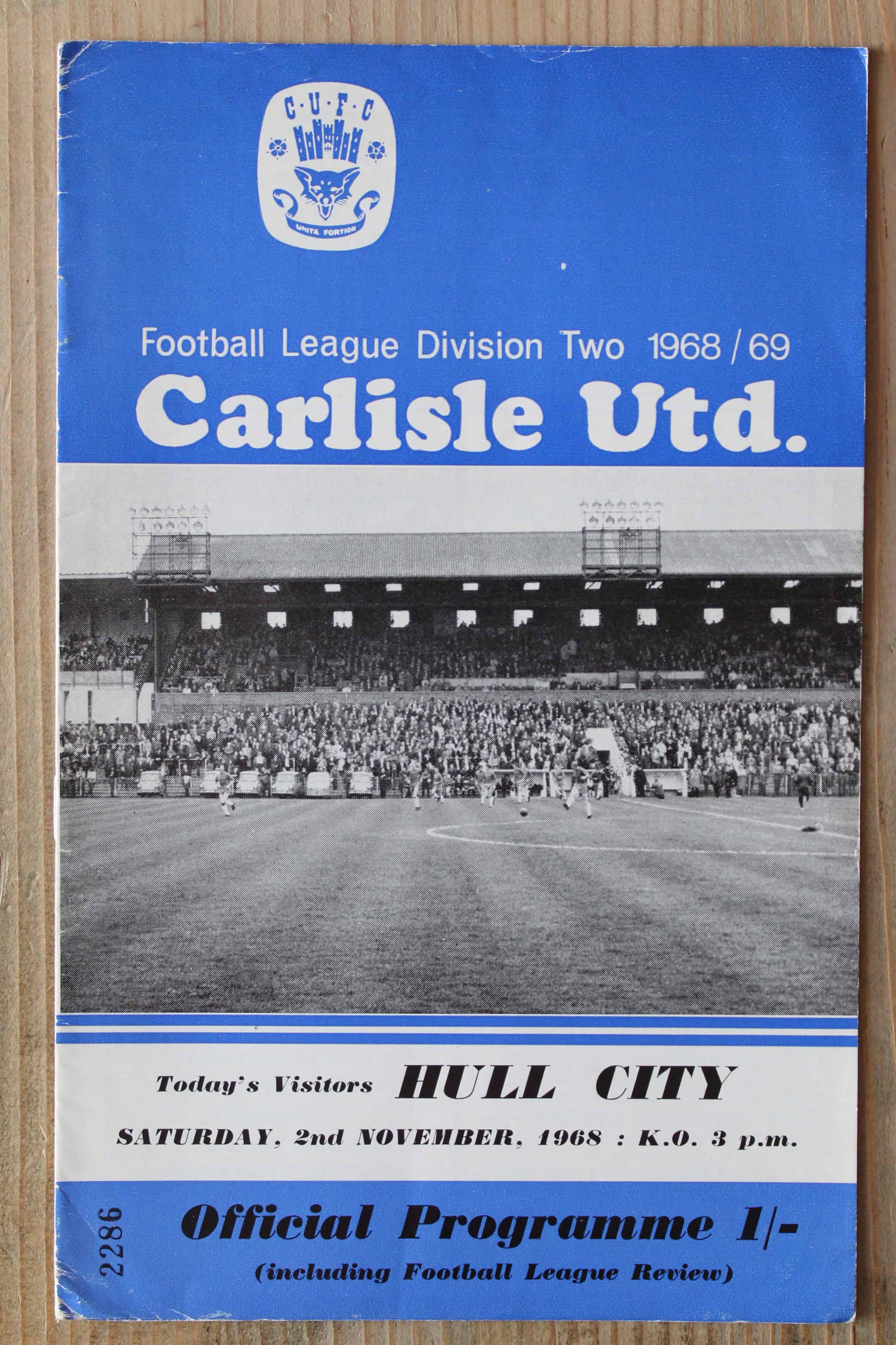 Carlisle United FC v Hull City FC