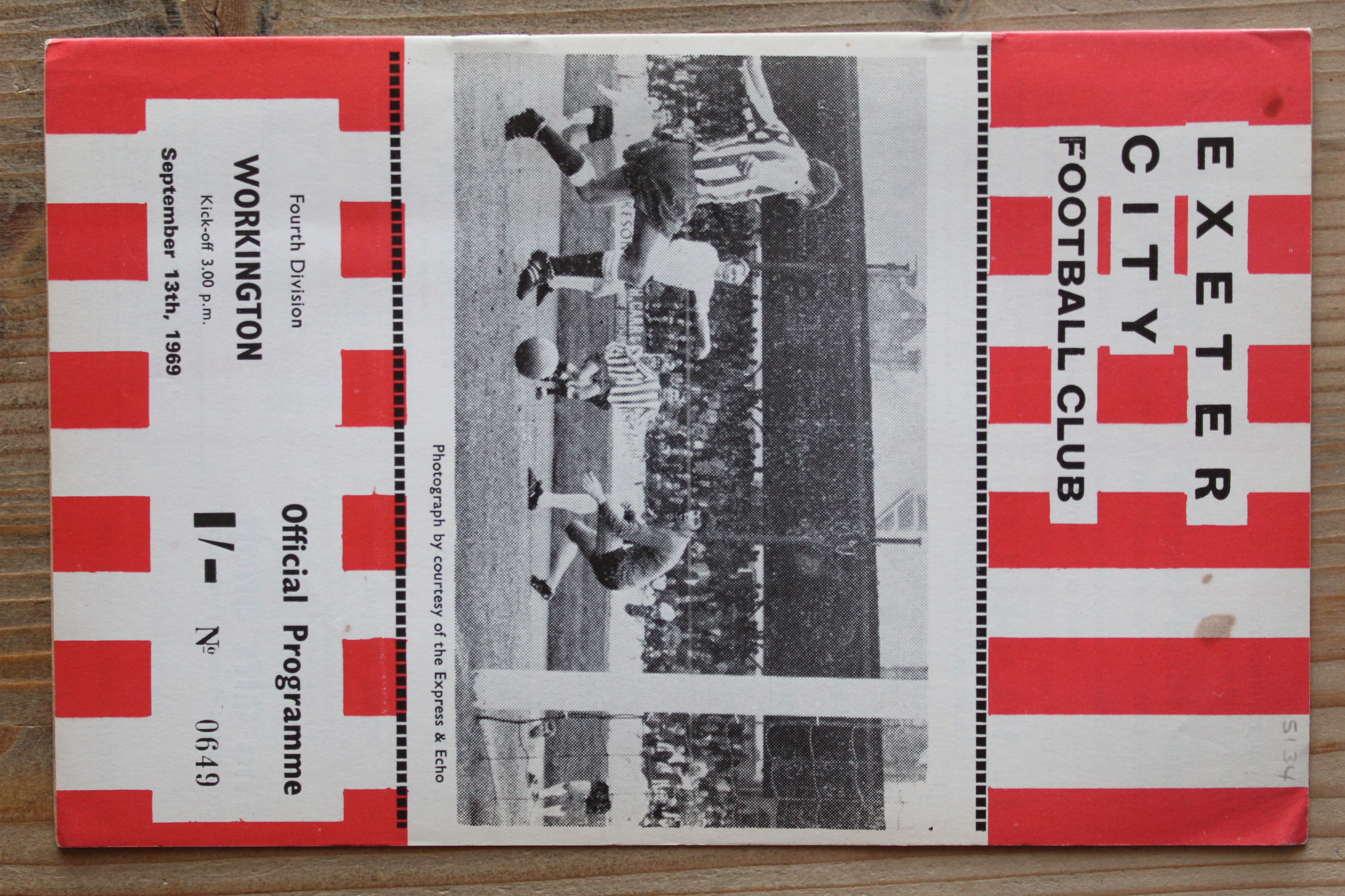 Exeter City FC v Workington
