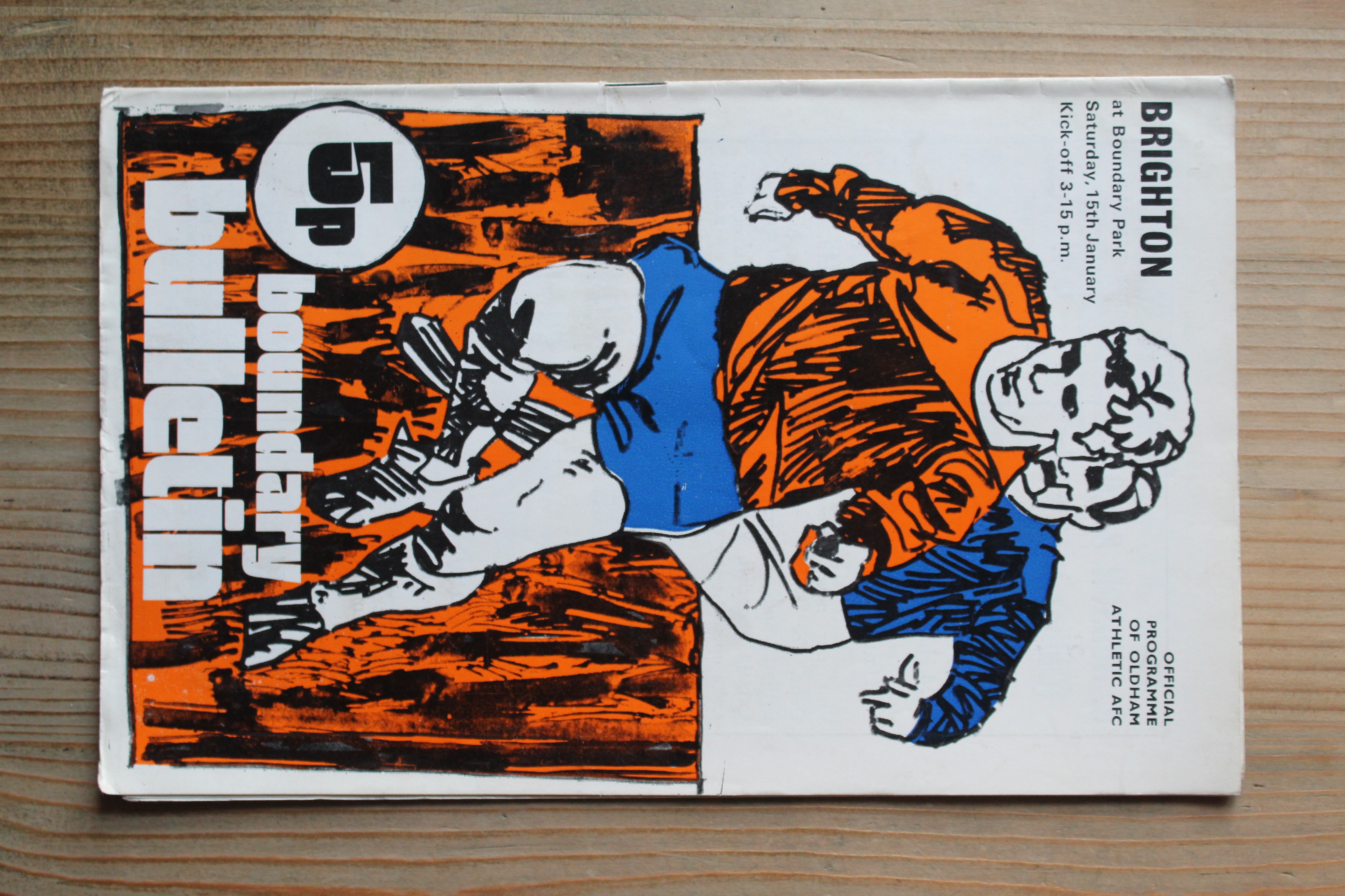 Oldham Athletic FC v Brighton & Hove Albion FC