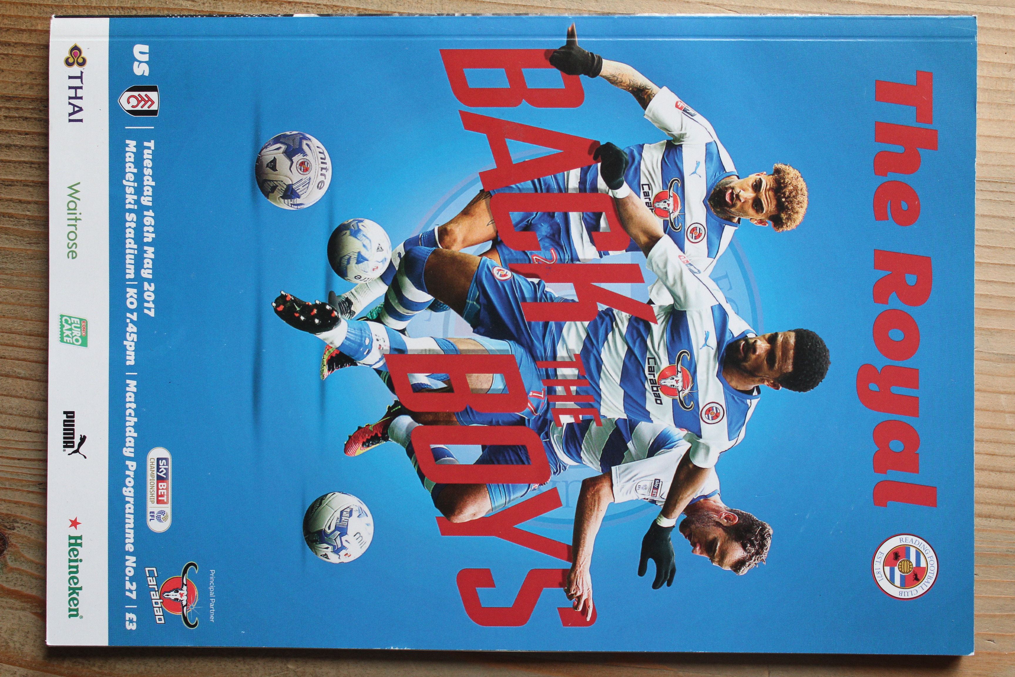 Reading FC v Fulham FC