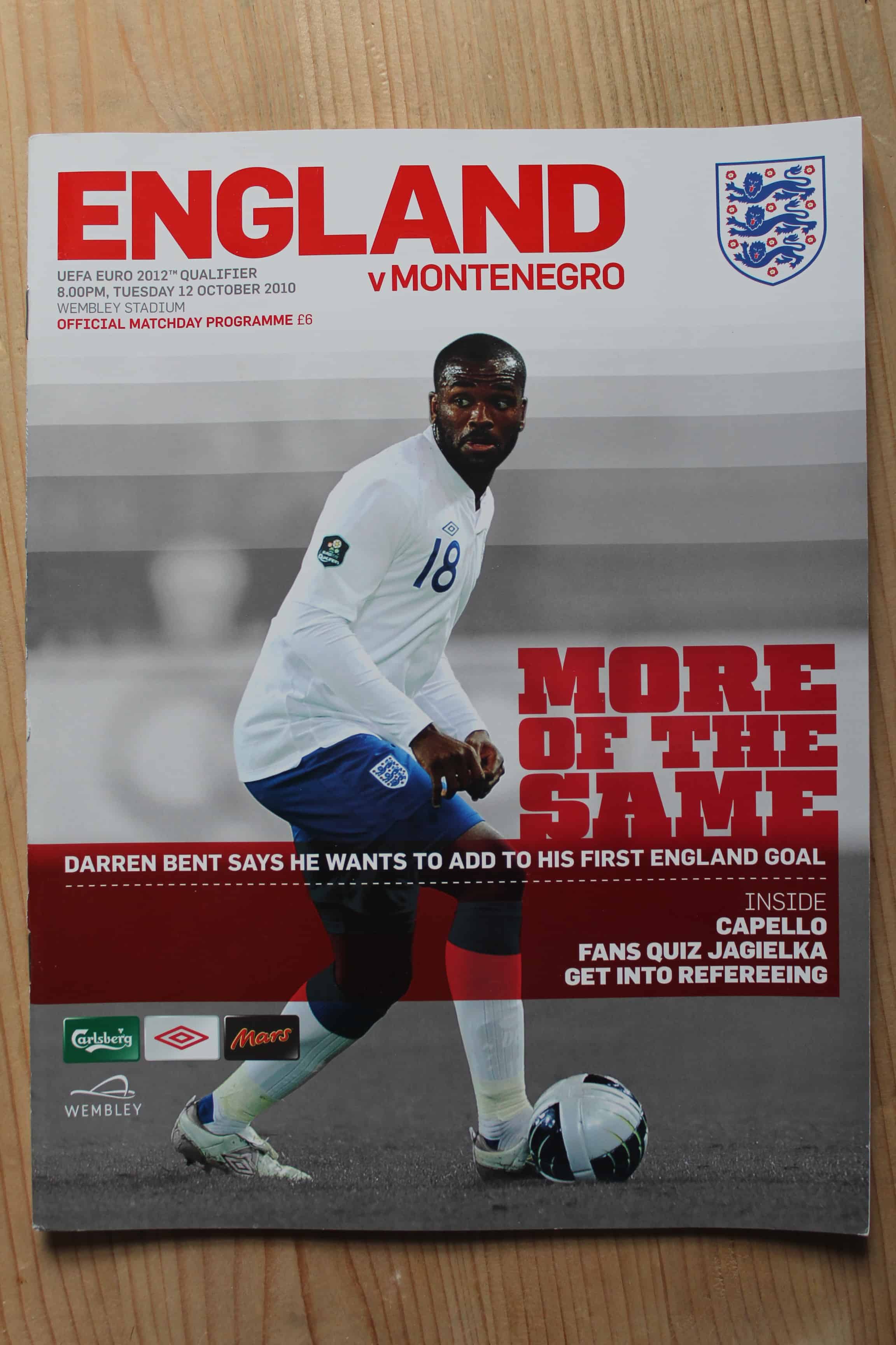 England v Montenegro