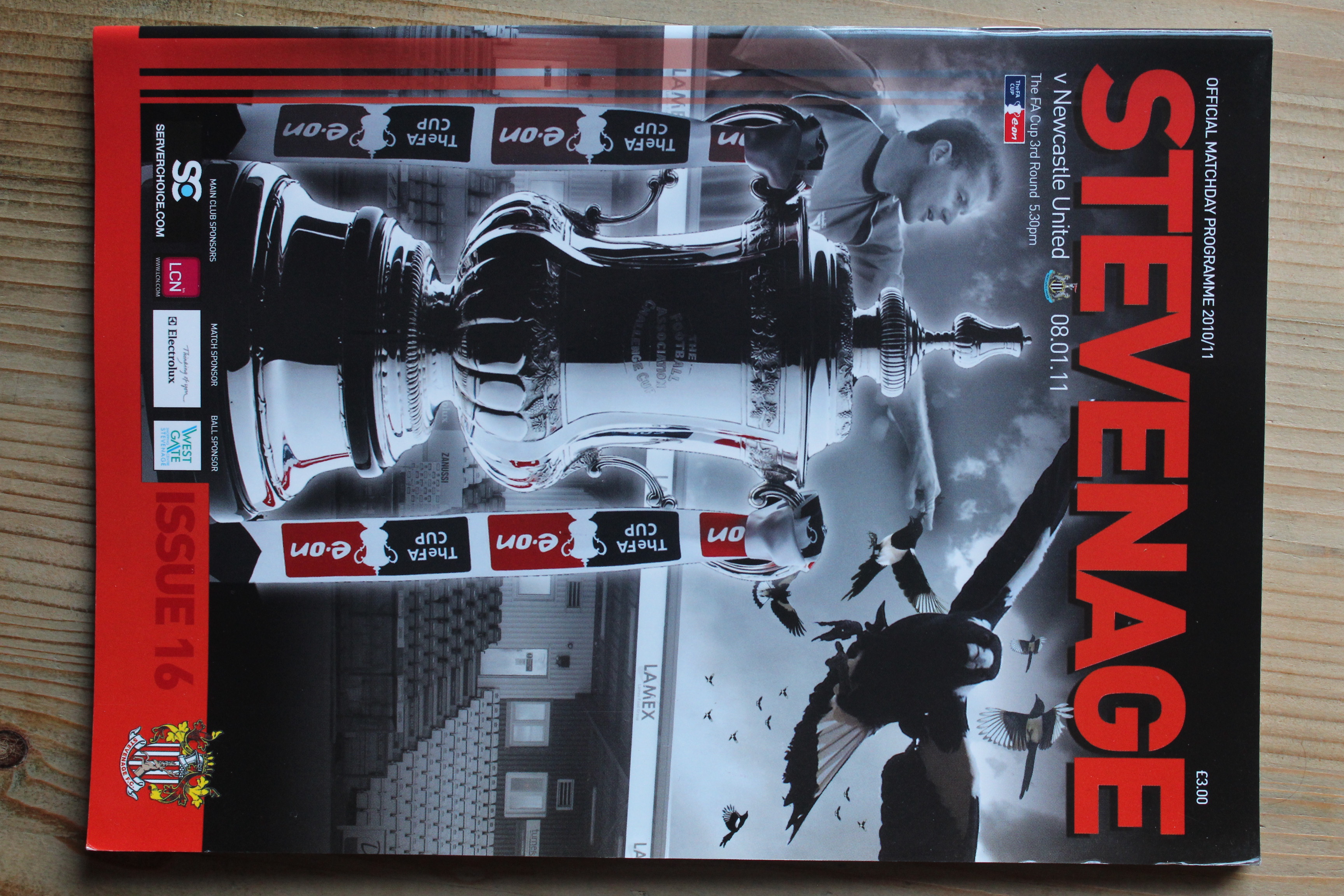 Stevenage Borough FC v Newcastle United FC